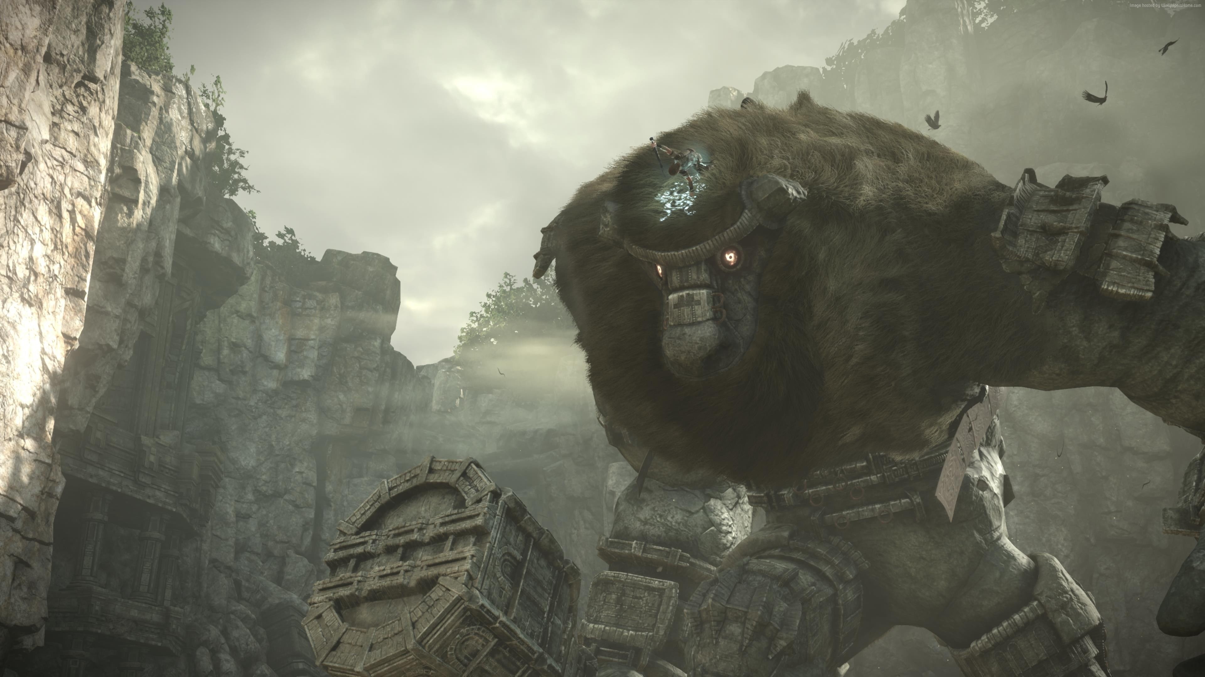 4K, 4k, E3 2017, Shadow of the Colossus, screenshot, HD Wallpaper