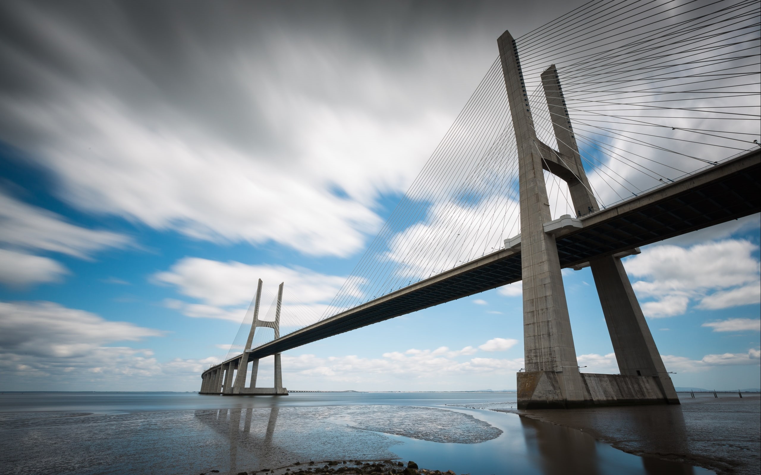 2K, Vasco da Gama Bridge, Bridges, HD Wallpaper