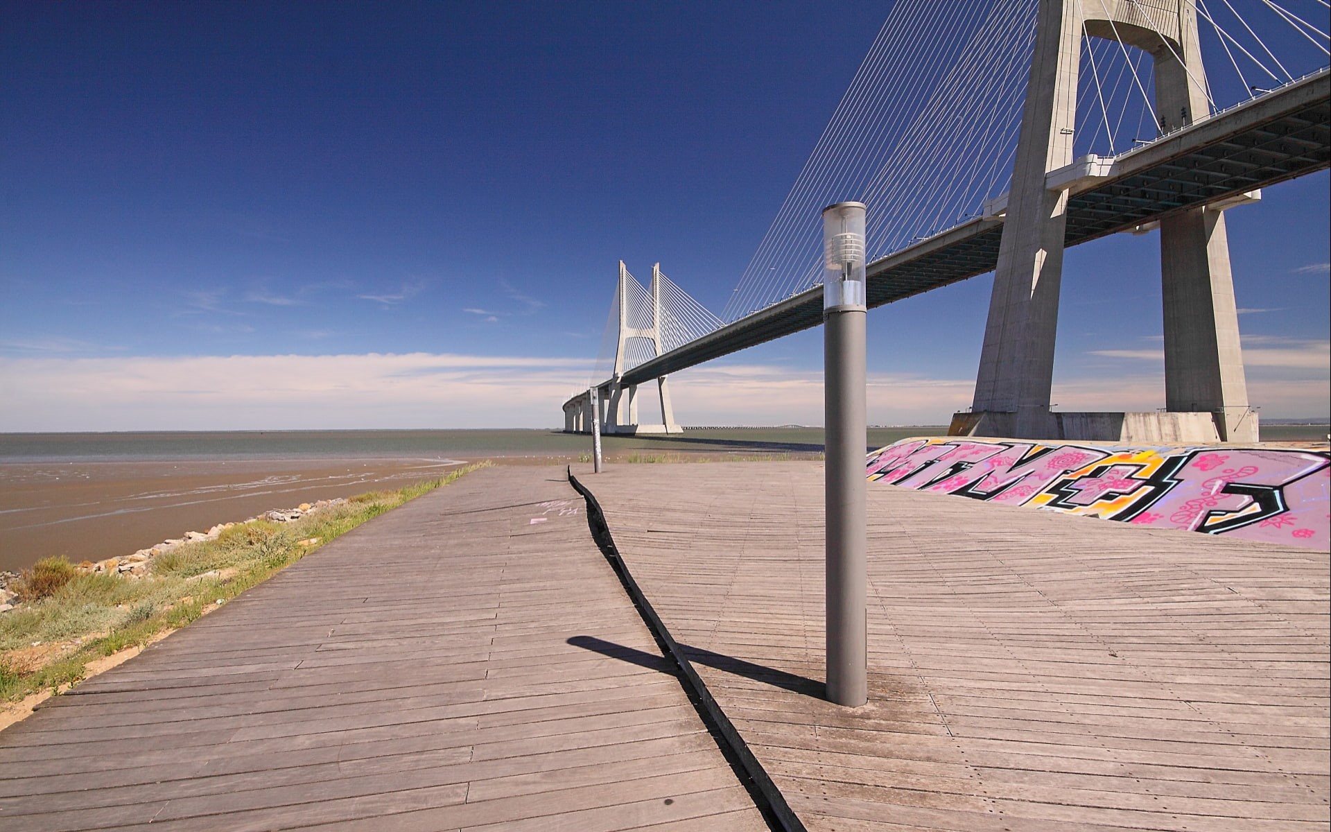 1080P, Vasco da Gama Bridge, Bridges, HD Wallpaper