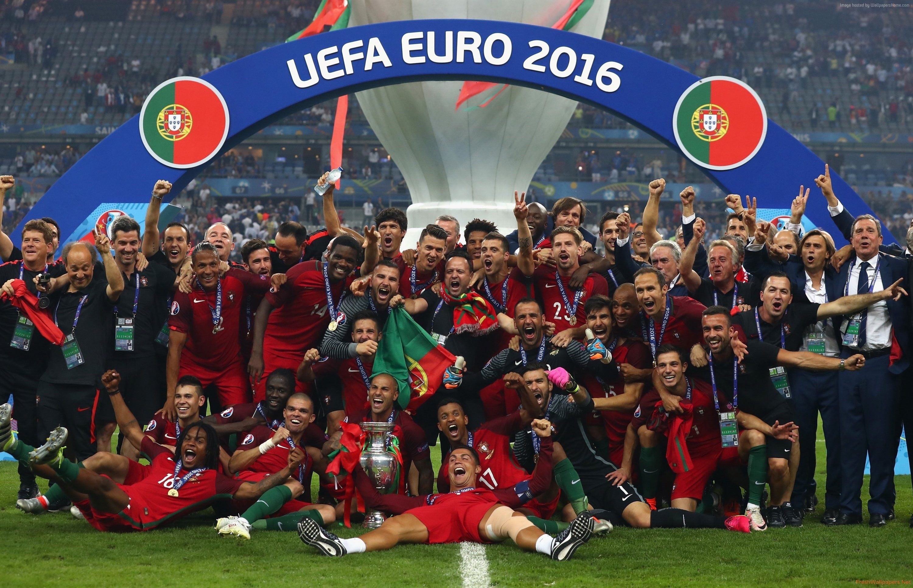 portugal, Real Madrid, euro 2016, 2K, winner, HD Wallpaper
