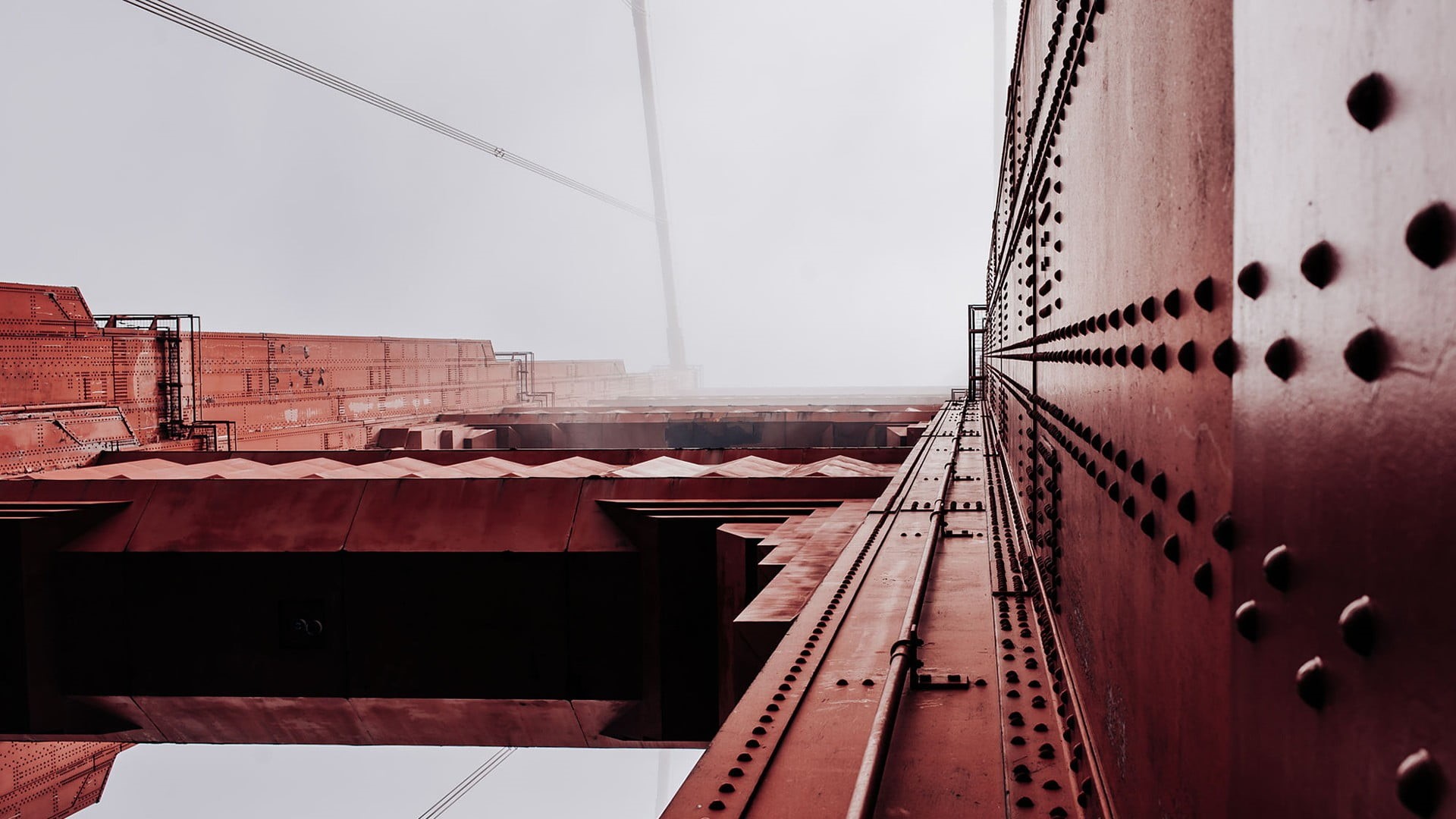 travel, business, metal, mist, sunlight, cargo container, container, white, frame, built structure, transportation, no people, rail transportation, freight transportation, HD Wallpaper