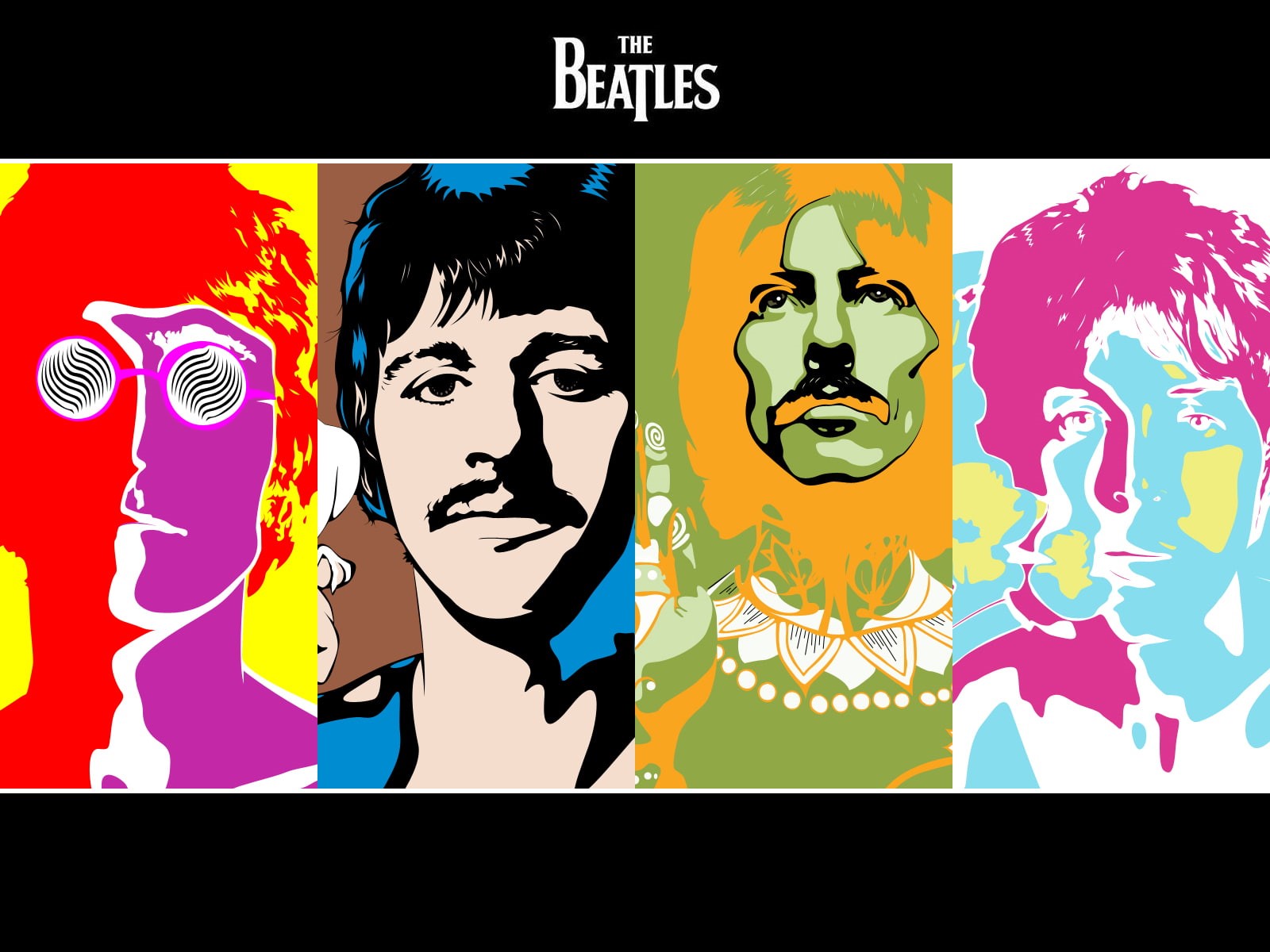 beatles, 720P, HD Wallpaper