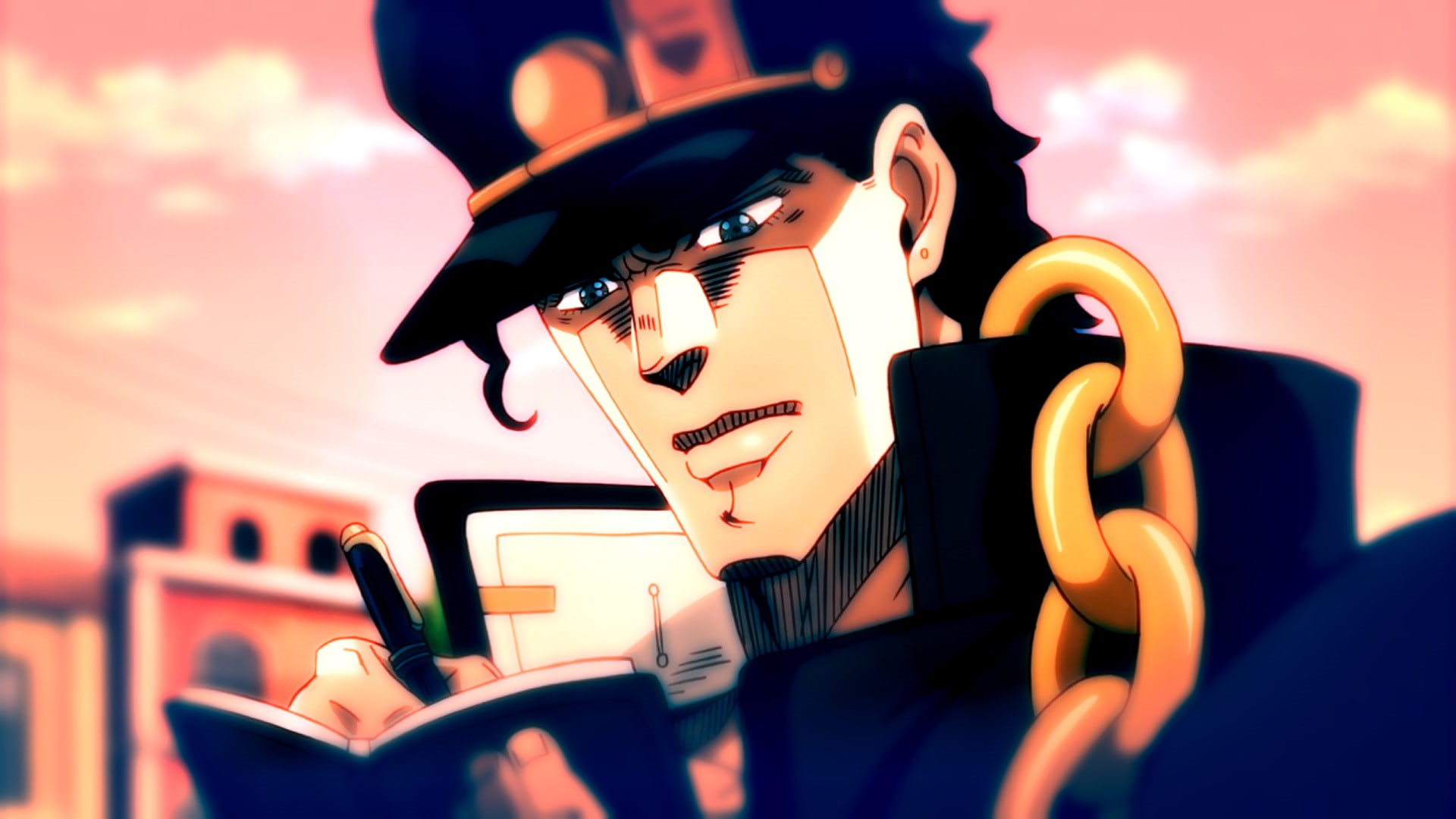 Jotaro Kujo, Anime, 1080P, Jojos Bizarre Adventure, HD Wallpaper