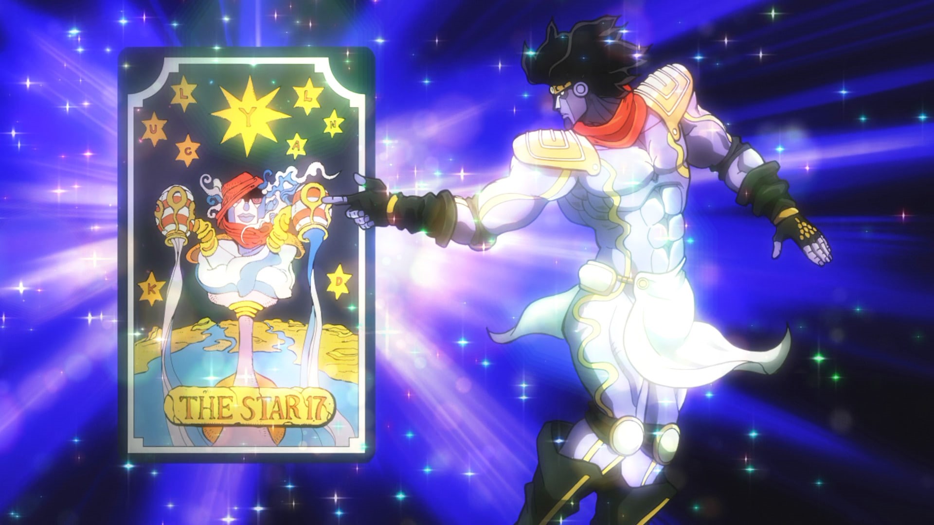 1080P, Anime, Star Platinum (Jojos Bizarre Adventure), Jojos Bizarre Adventure, HD Wallpaper