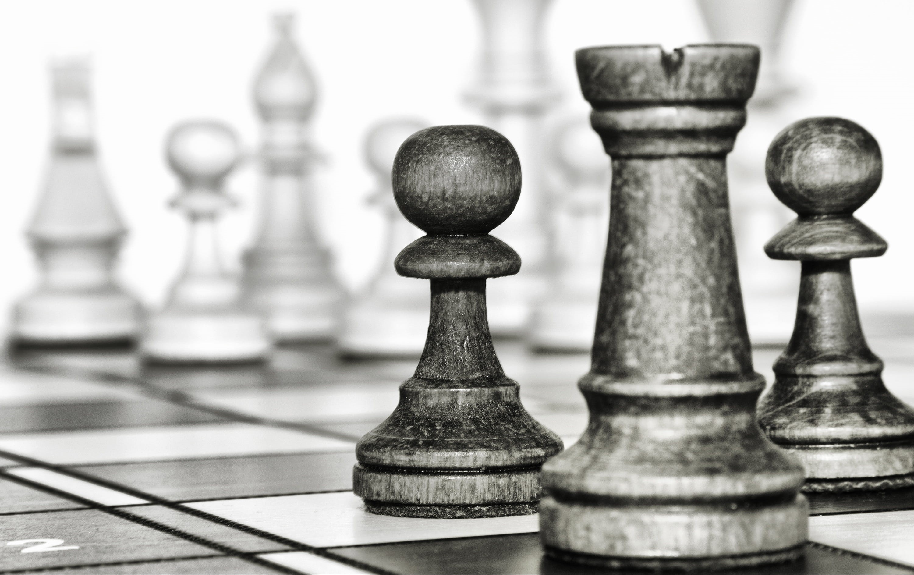 indoors, strategy, chess piece, relaxation, still life, arts culture and entertainment, knight - chess piece, queen - chess piece, leisure activity, no people, HD Wallpaper