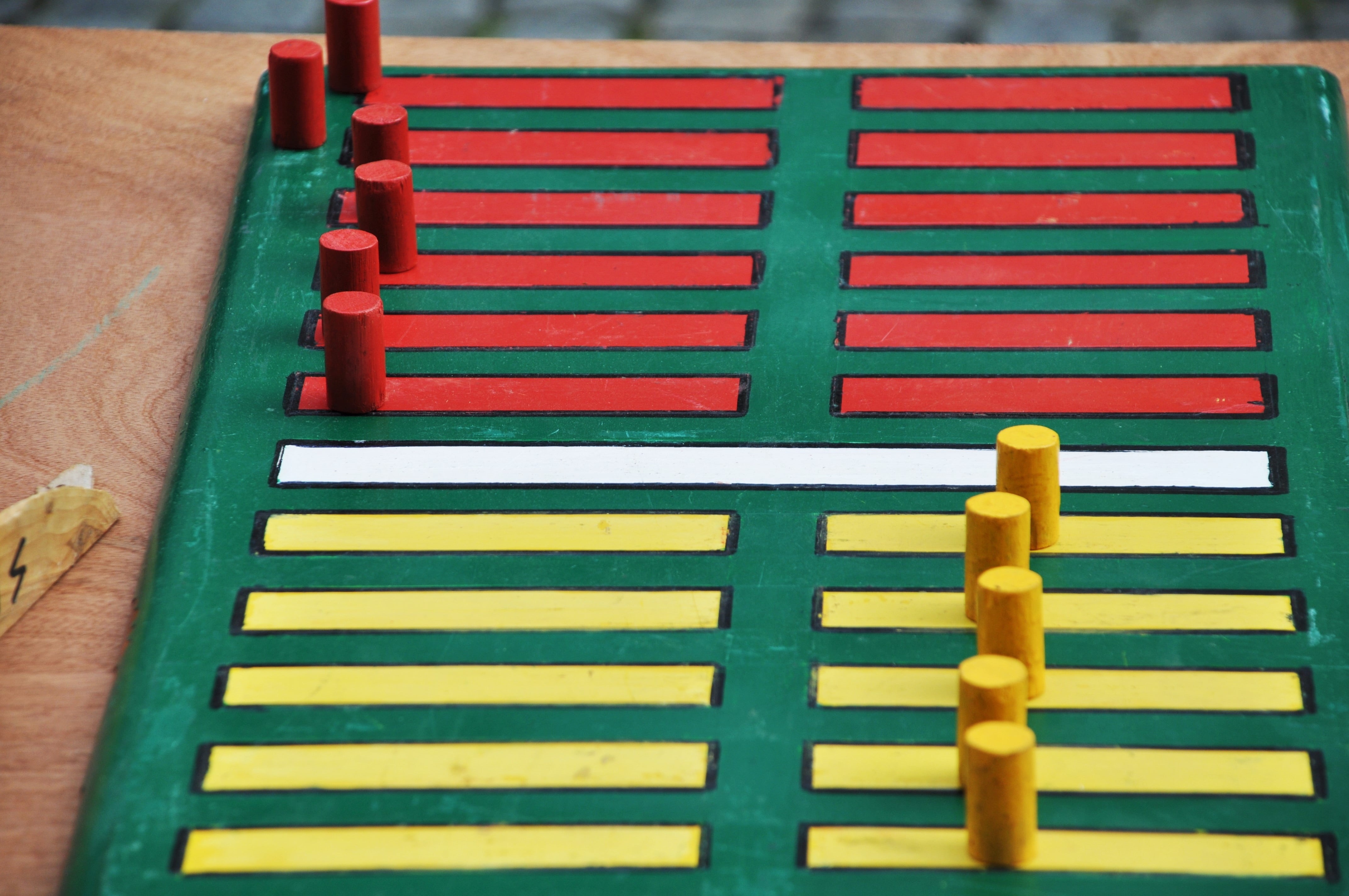 of, high angle view, 4K, still life, close-up, indoors, games tray, ladies, wood - material, in a row, games, yellow, tokens, abundance, industry, gisors, HD Wallpaper