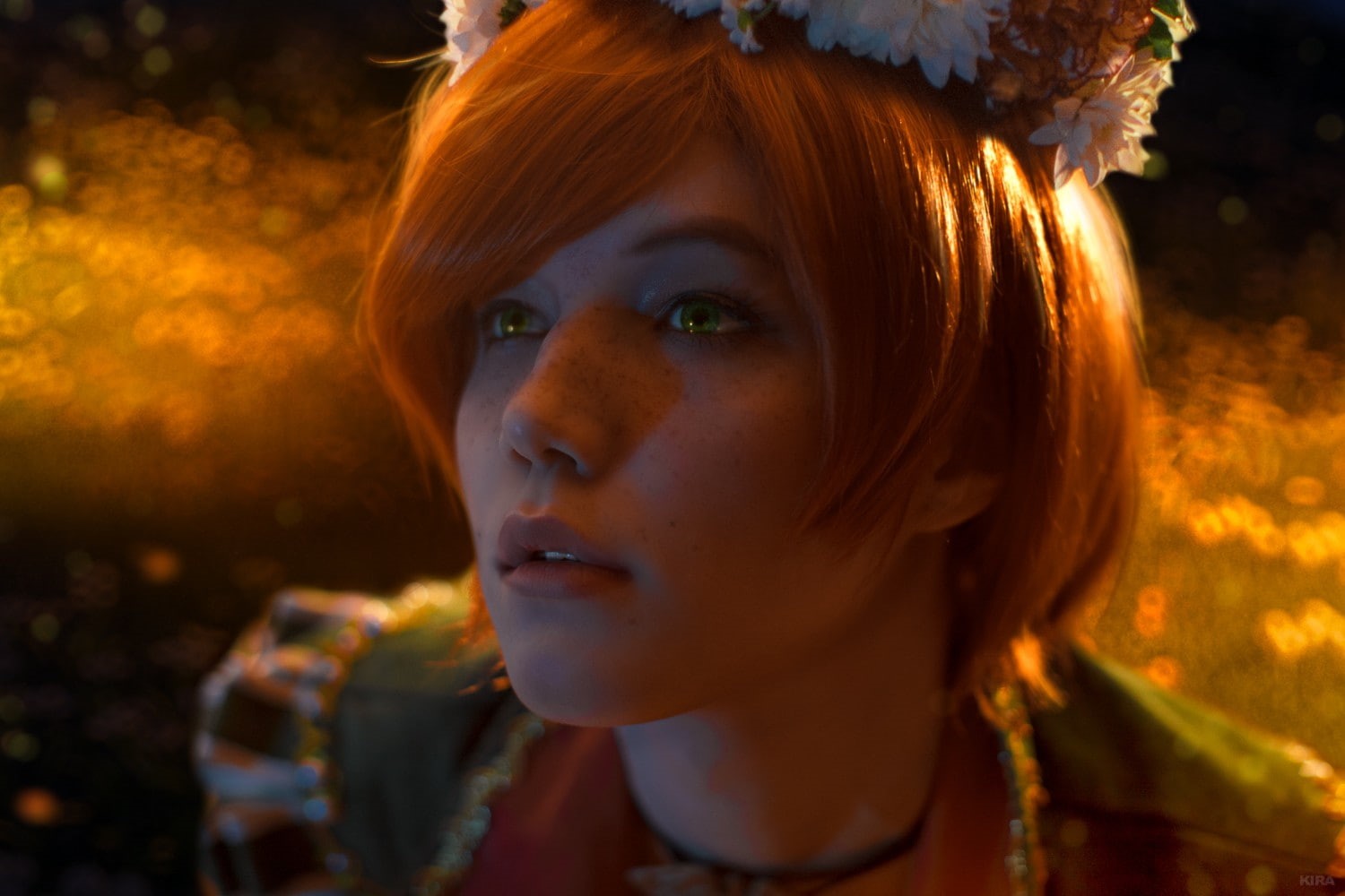 outdoors, hairstyle, hair, body part, 720P, Shani, close-up, sunlight, human face, The Witcher 3: Wild Hunt, young adult, contemplation, headshot, Lyumos, HD Wallpaper