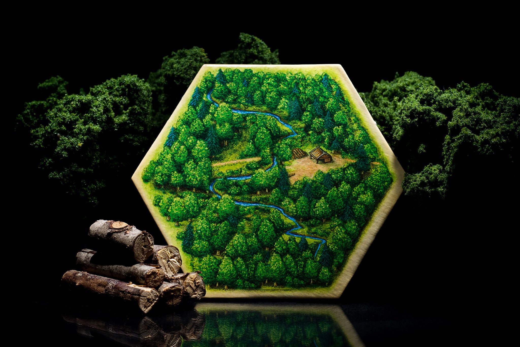 1080P, Settlers of Catan, wood, board games, HD Wallpaper