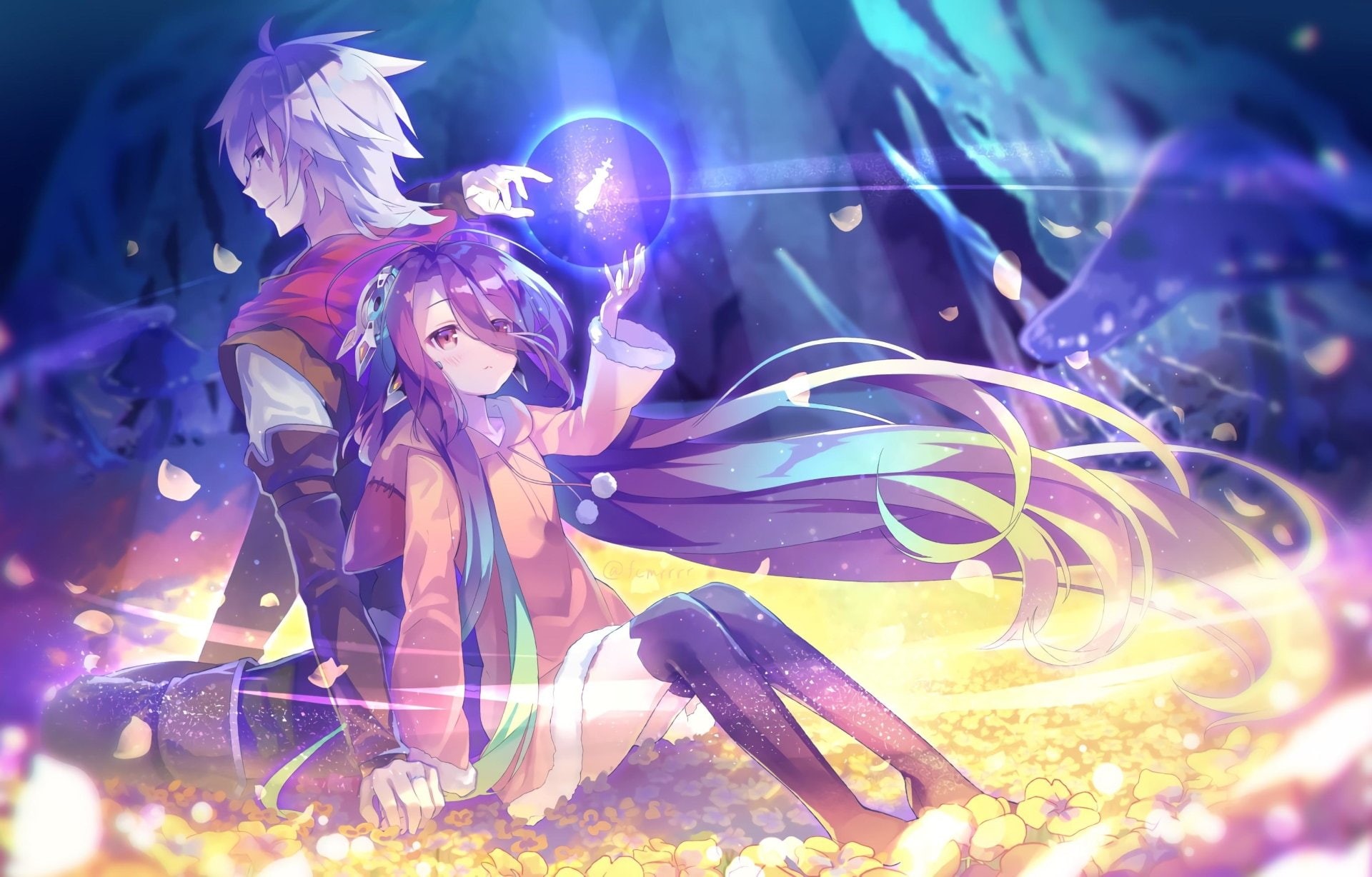 Anime, No Game No Life: Zero, No Game No Life, Riku Dola, 1080P, Shuvi Dola, HD Wallpaper
