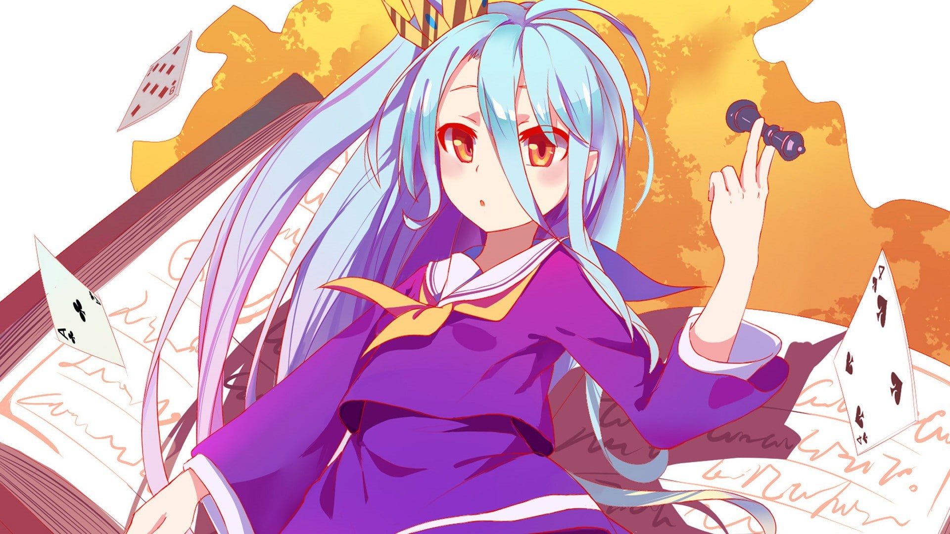 No Game No Life, Shiro (No Game No Life), 1080P, HD Wallpaper