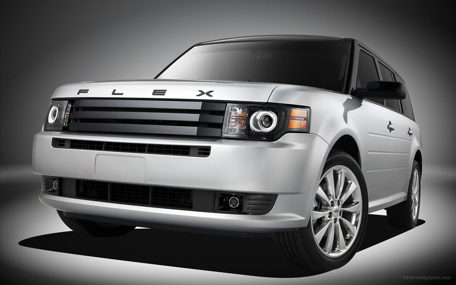 titanium, white, 2011, suv, flex, cars, 1080P, ford, HD Wallpaper