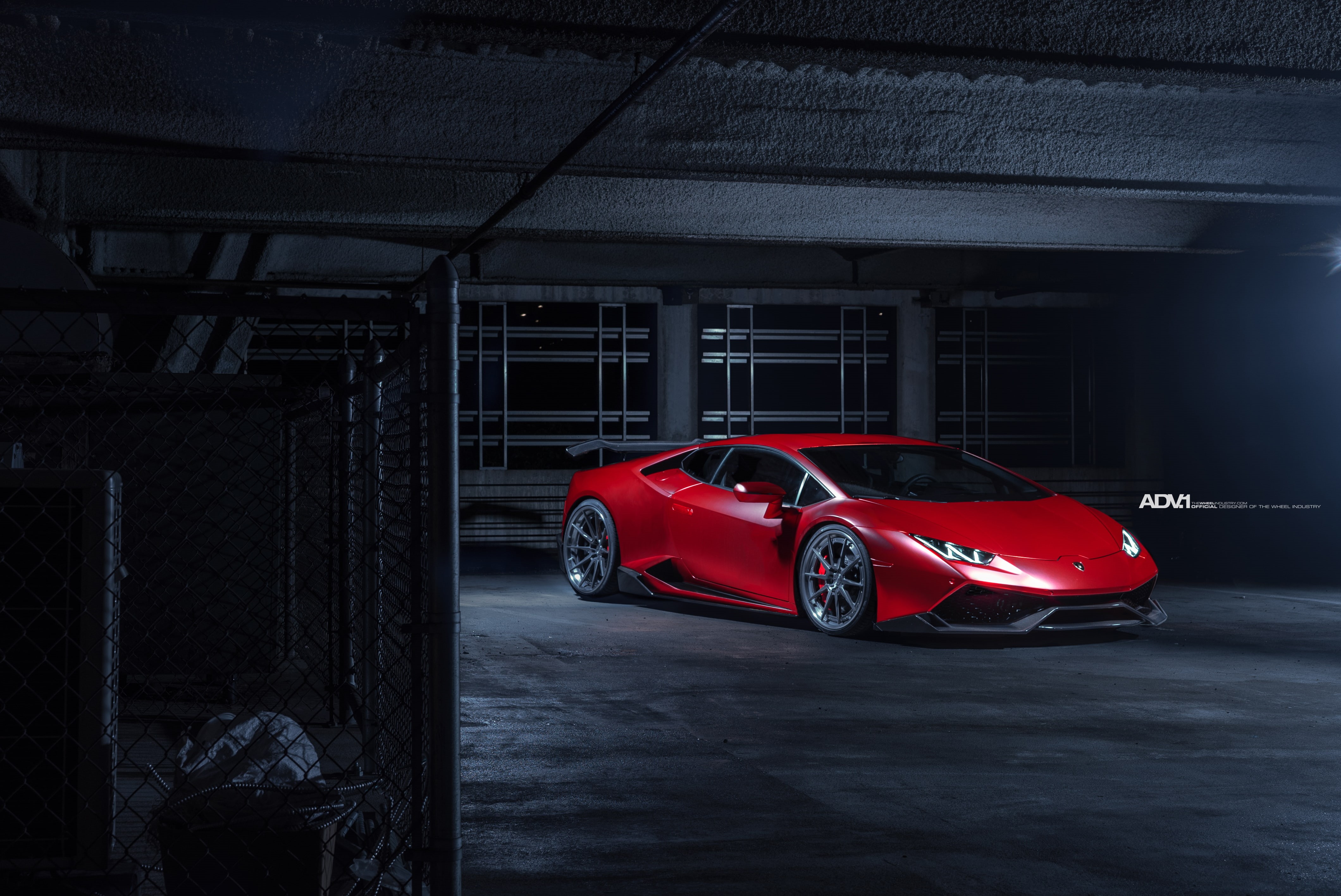Lamborghini Huracan LP610, Titanium, 4K, Lamborghini, 4K, ADV10 Track Spec CS Wheels, Gunmetal, HD Wallpaper