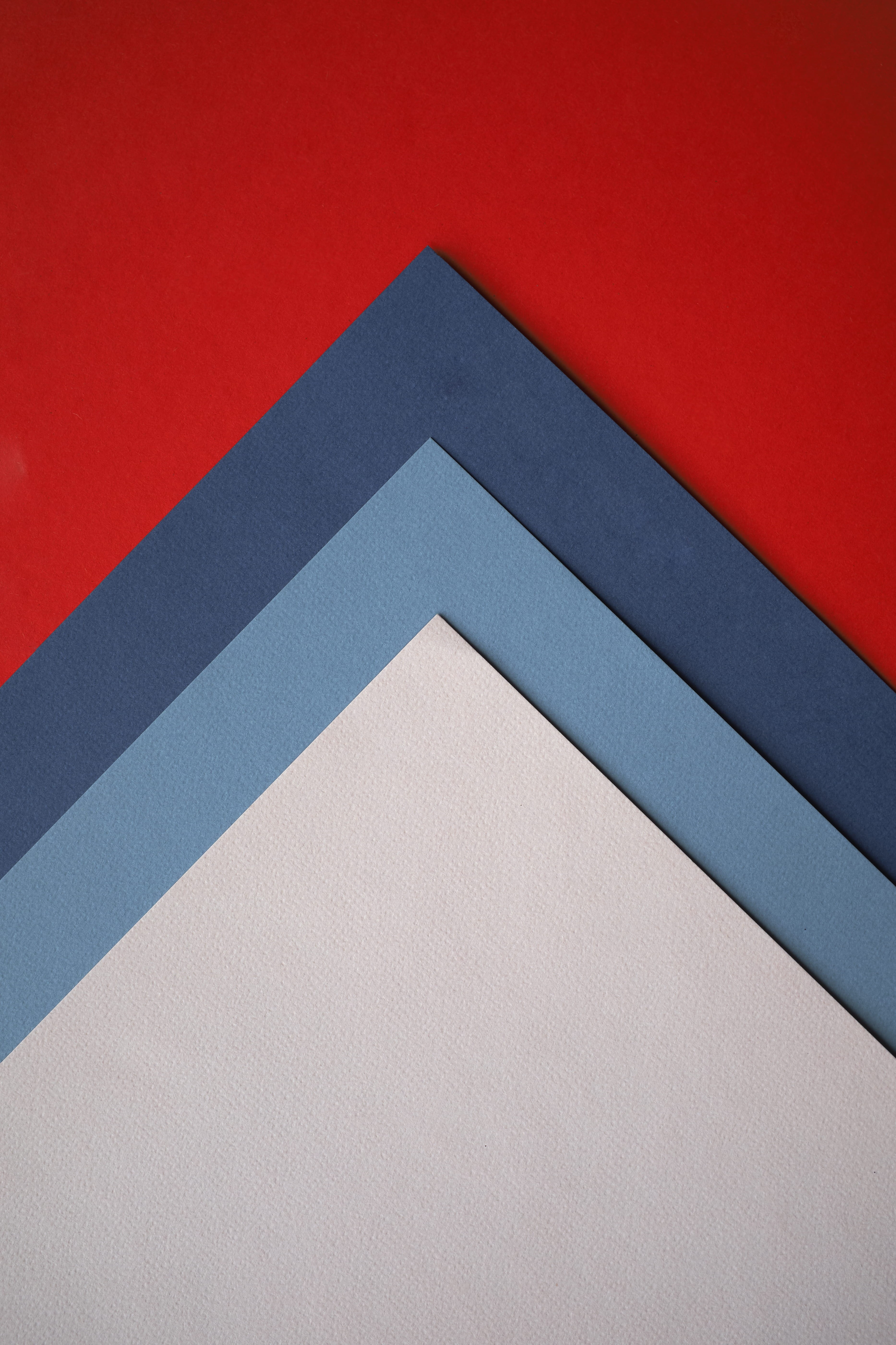 no people, surface, copy space, papers, studio shot, 5K, triangle shape, no person, point, color, symmetry, art and craft, background, close-up, Phone HD Wallpaper