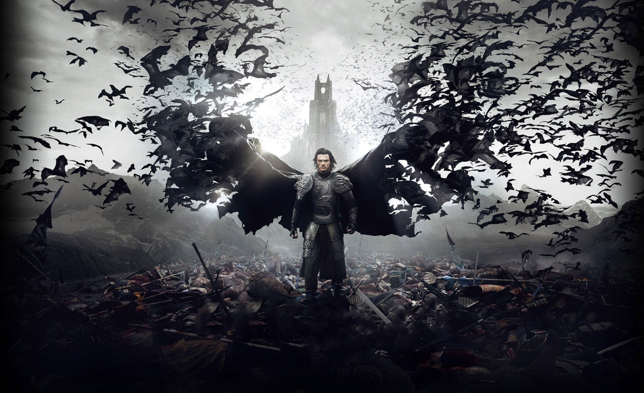 Vlad The Impaler, Vlad Tepes, bats, movies, Dracula Untold, Dracula, 1080P, horror, vampires, HD Wallpaper