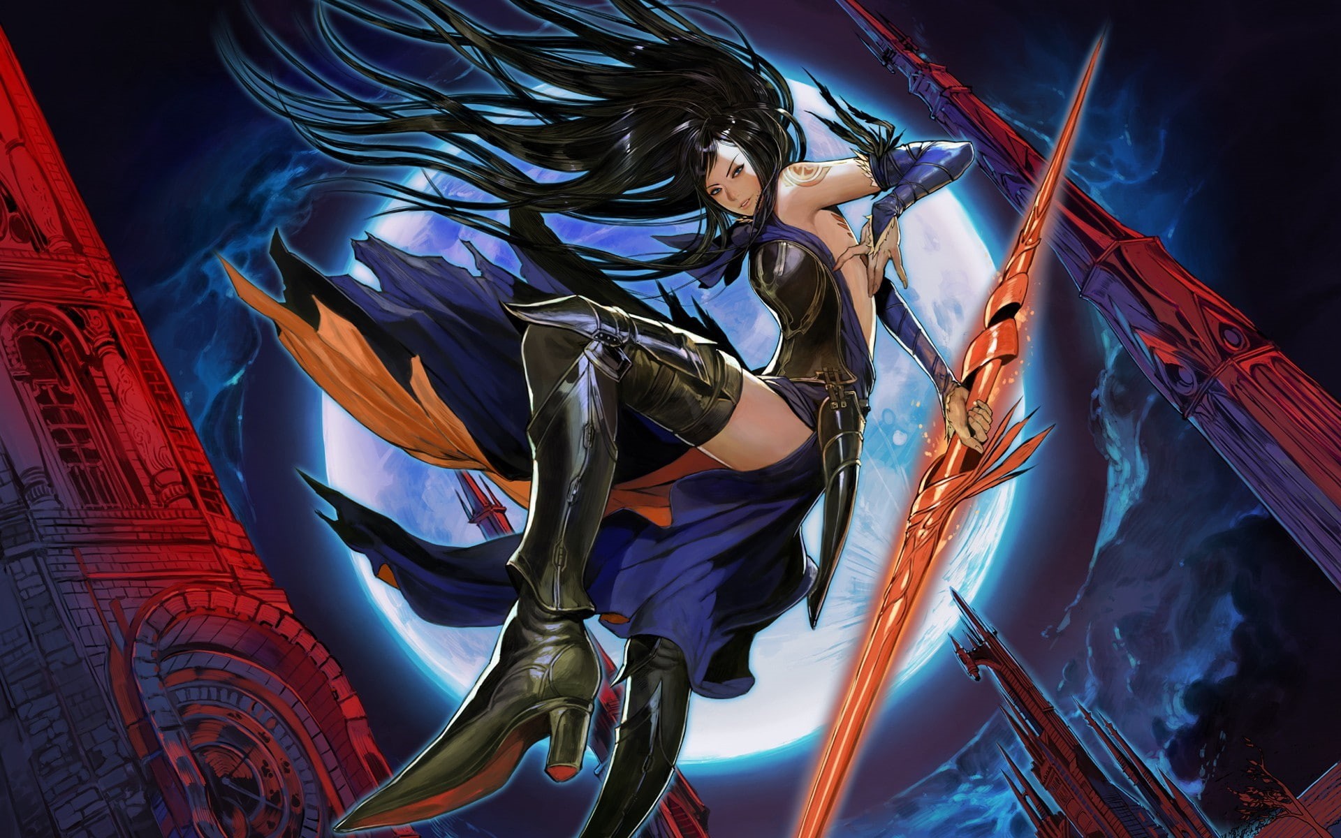 Castlevania, 1080P, Castlevania: Order Of Ecclesia, Shanoa (Castlevania), HD Wallpaper