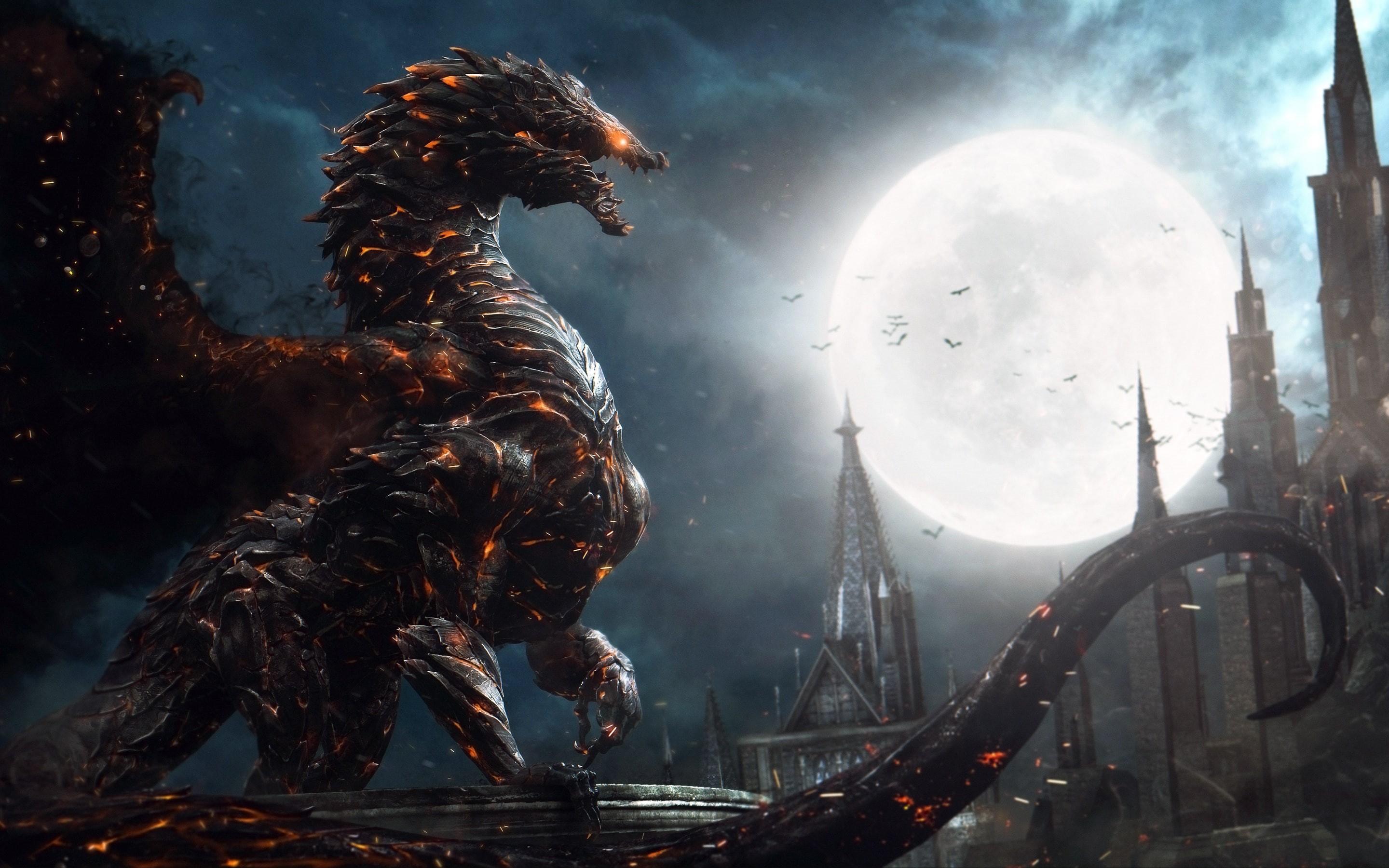 dracula, shadow, 2K, lords, HD Wallpaper