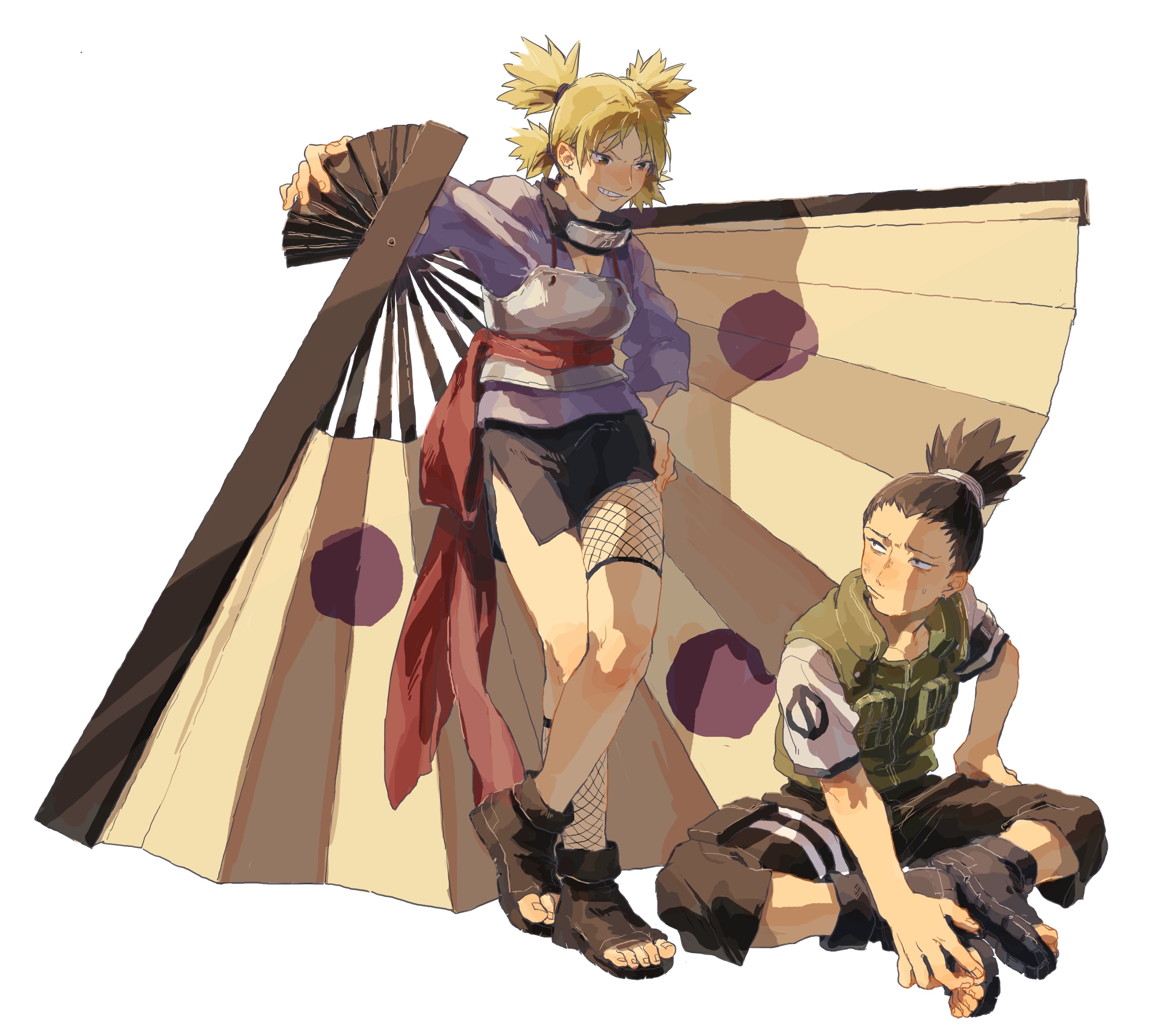 nara, temari, 4K, shikamaru, naruto, HD Wallpaper