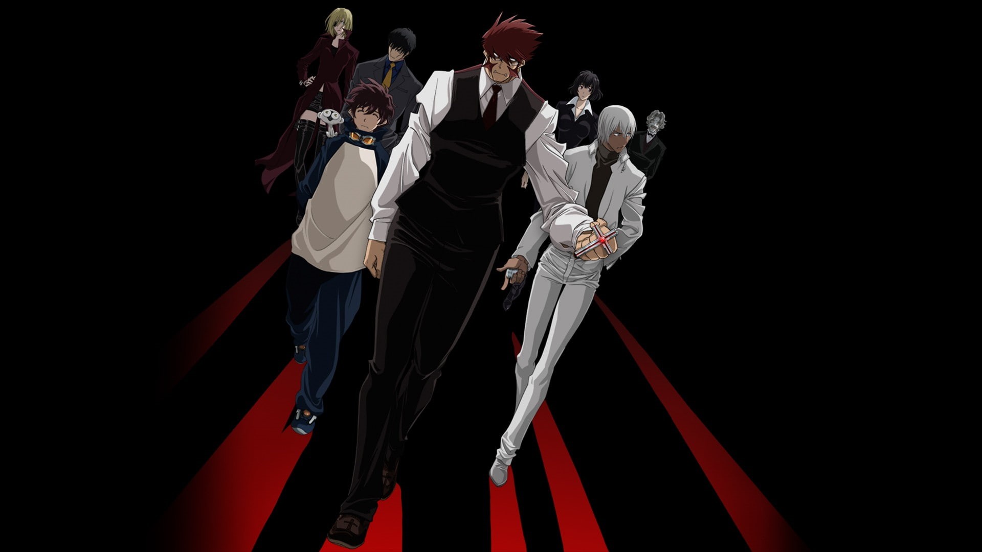 Zapp Renfro, Klaus V. Reinherz, Leonardo Watch, K. K., Zed OBrien, Kekkai Sensen, Gilbert F. Altstein, Chain Sumeragi, 1080P, HD Wallpaper