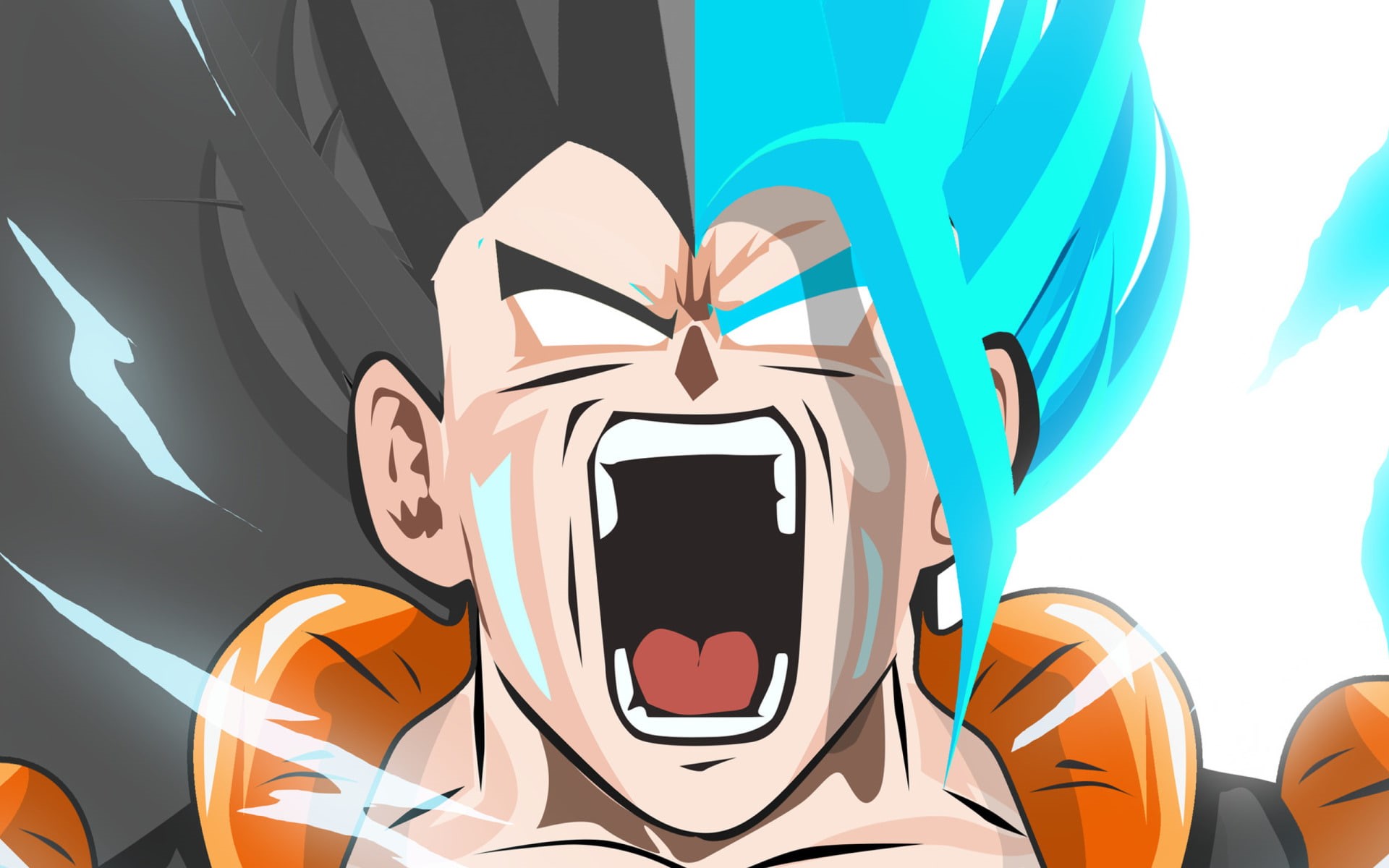 1080P, Dragon Ball, Super Saiyan Blue, Dragon Ball Super, Vegito (Dragon Ball), HD Wallpaper
