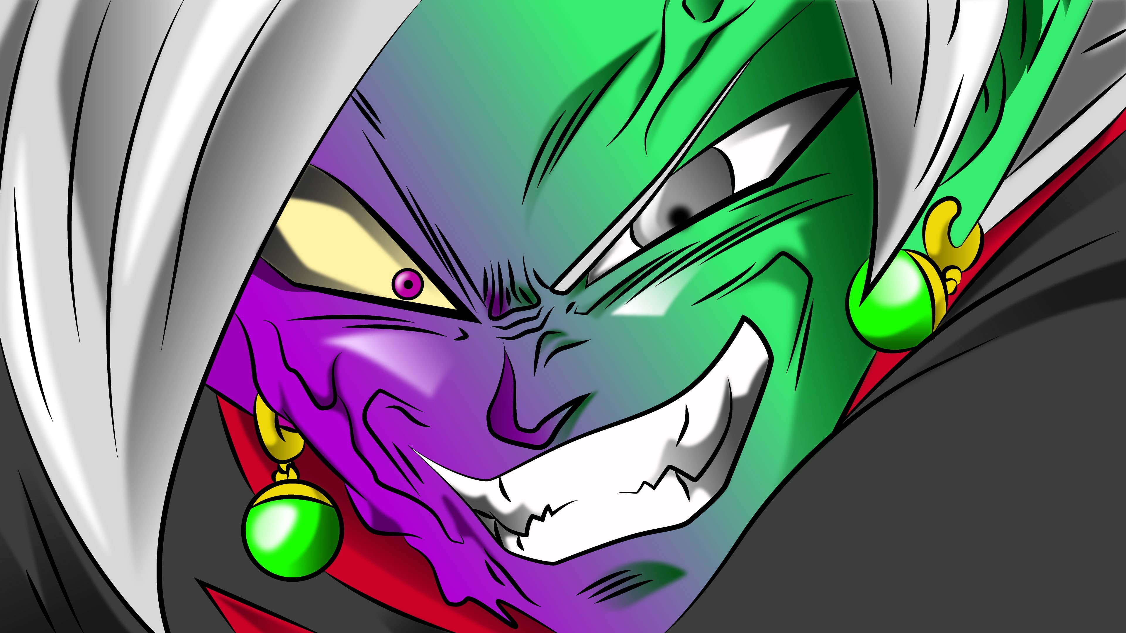 4K, close-up, multi colored, pattern, day, green color, representation, no people, architecture, indoors, Zamasu, city, transportation, Dragon Ball, built structure, HD Wallpaper