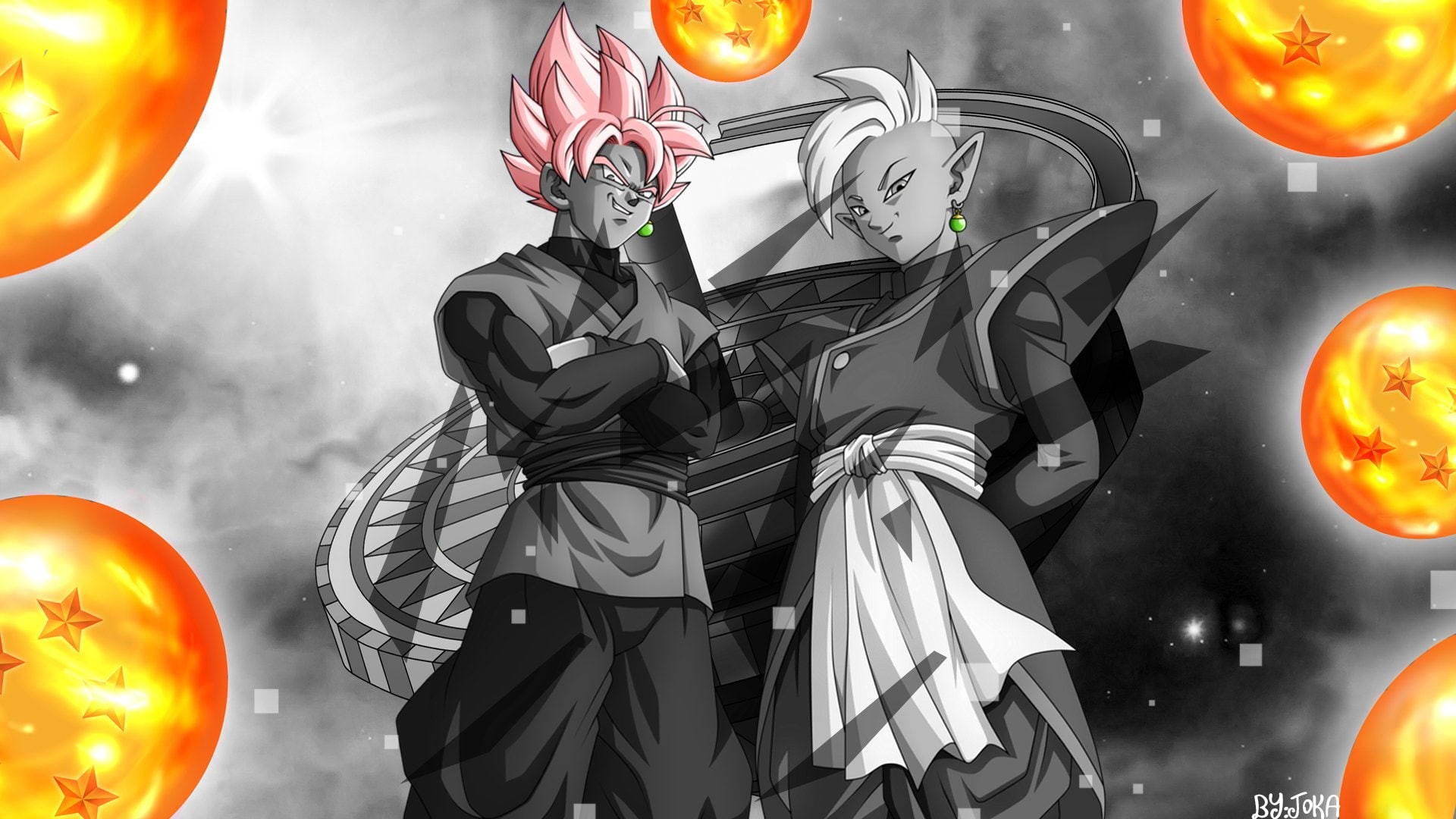Dragon Ball Super, Dragon Ball, 1080P, Black (Dragon Ball), Zamasu (Dragon Ball), HD Wallpaper