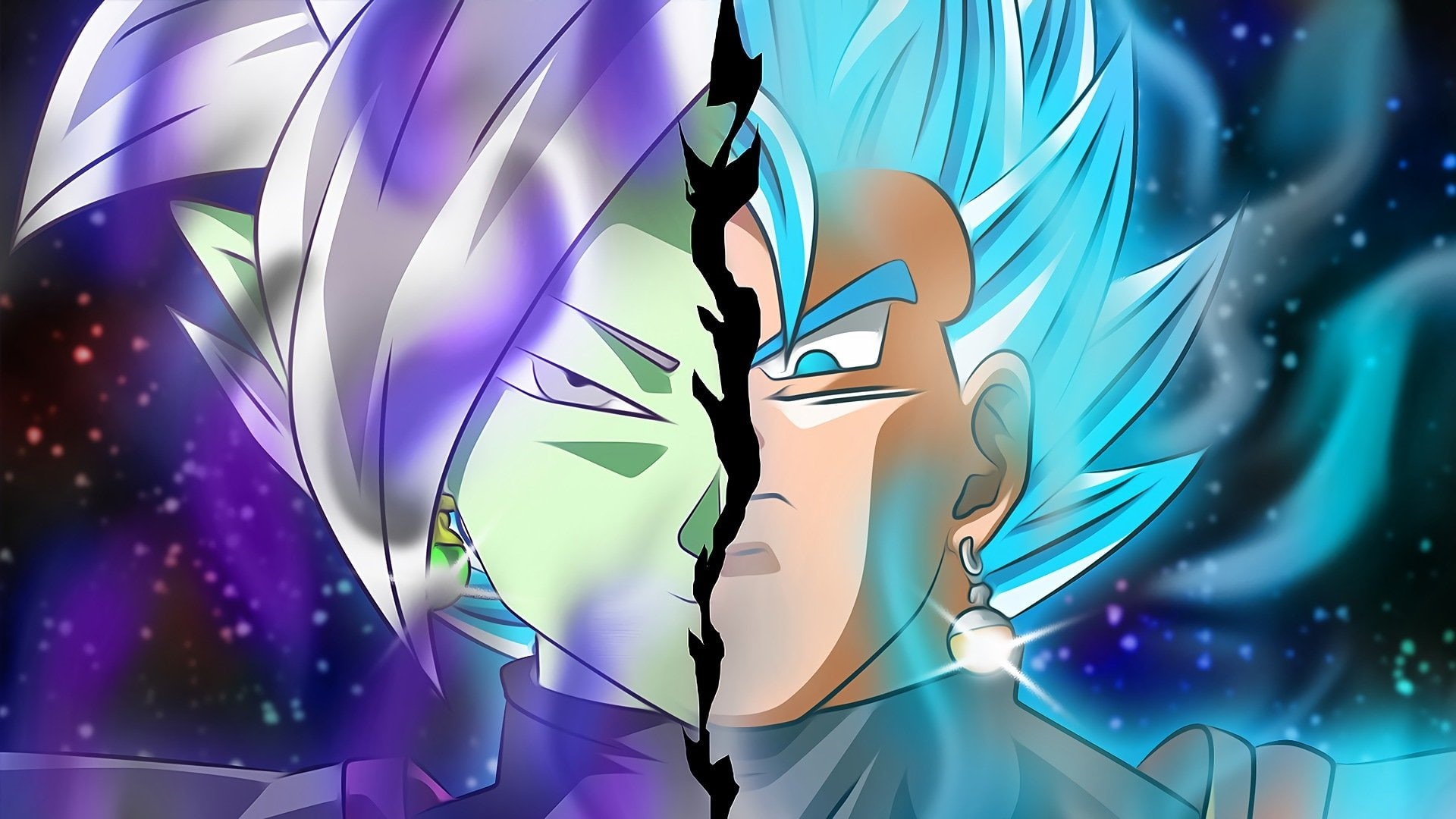 Vegito (Dragon Ball), 1080P, Dragon Ball Super, Dragon Ball, Zamasu (Dragon Ball), HD Wallpaper