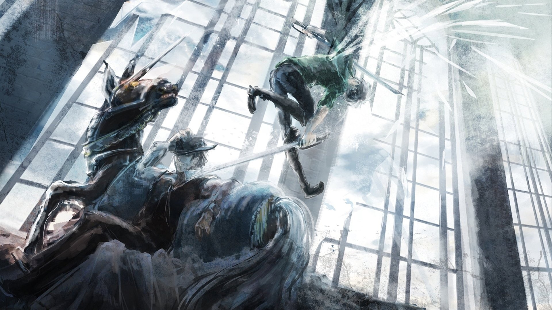 1080P, Attack On Titan, Anime, Kenny Ackerman, Levi Ackerman, HD Wallpaper