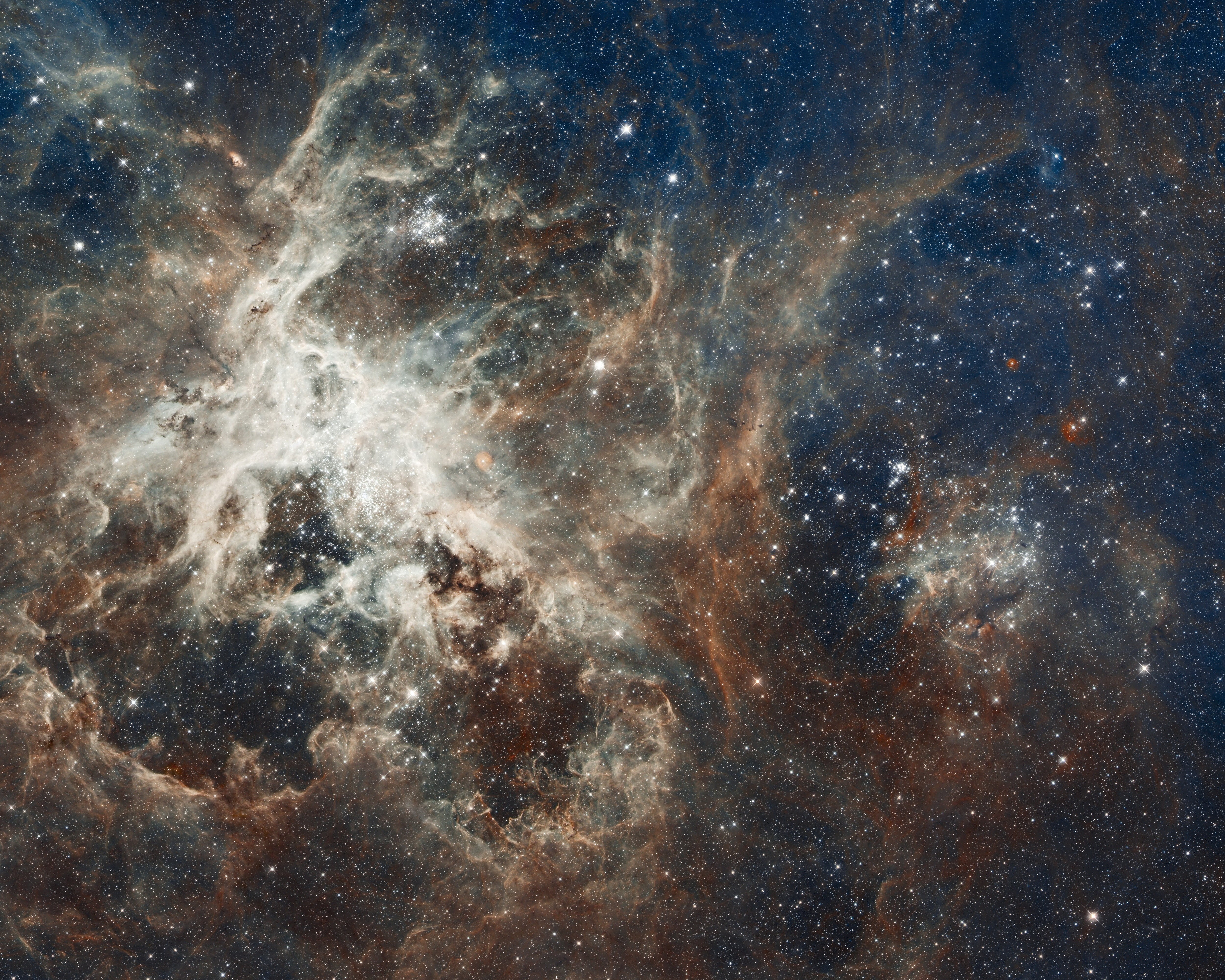 star - space, mystery, galaxy, star, nebula, sky, 30 doradus, constellation, beauty in nature, infinity, bright, dust, tarantula nebula, no people, 4K, HD Wallpaper