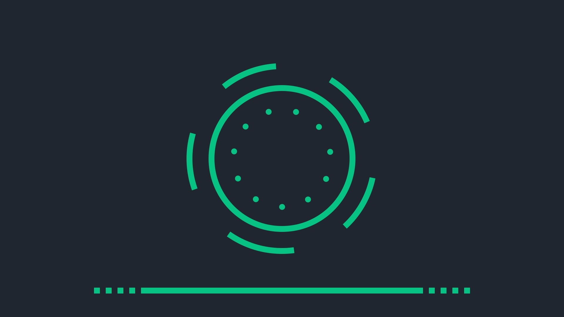 creativity, symbol, black background, night, round, simple, single object, glowing, turquoise colored, minimalism, green color, geometric shape, indoors, HD Wallpaper