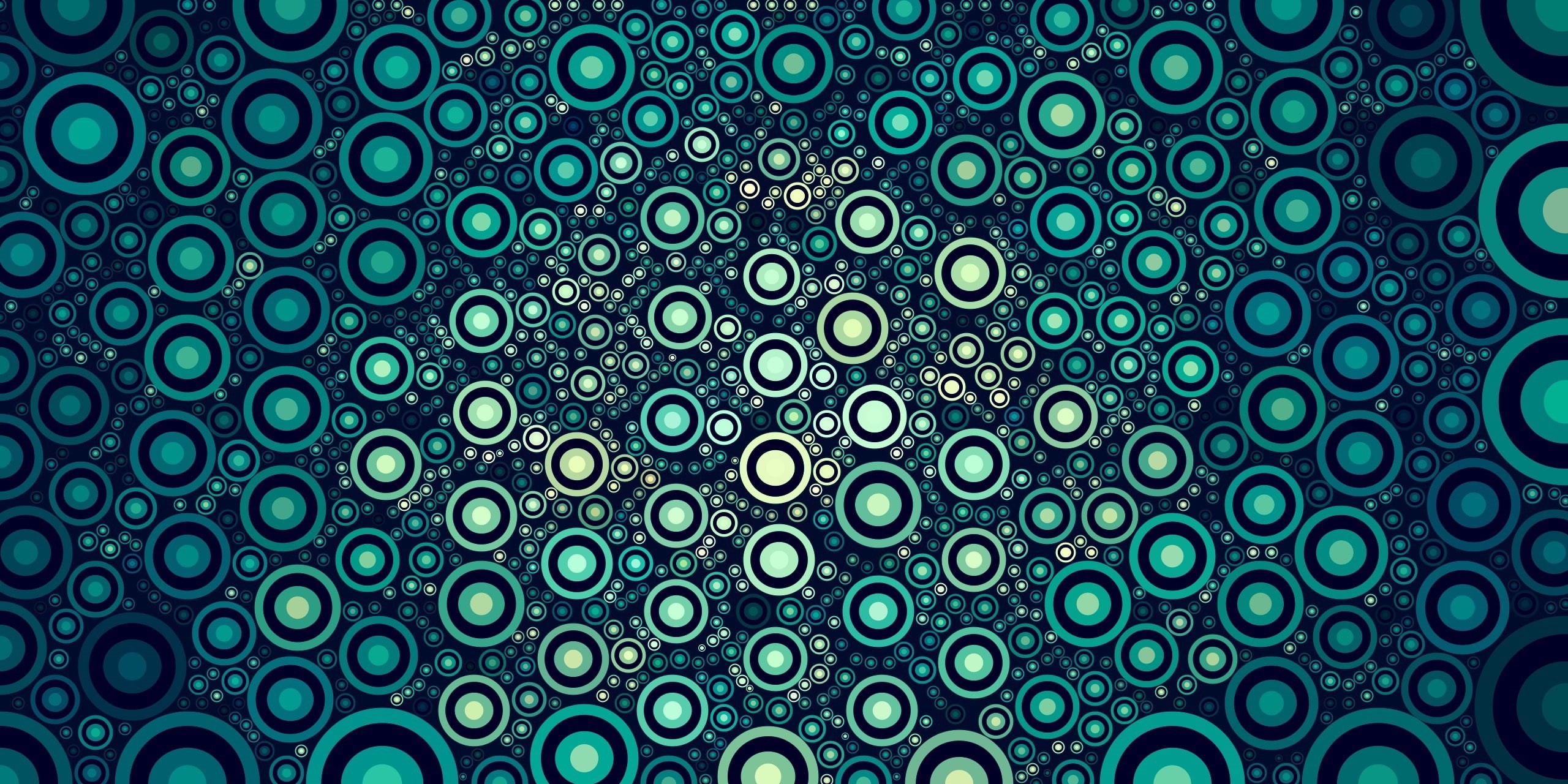 2K, circle, abstract, digital art, HD Wallpaper