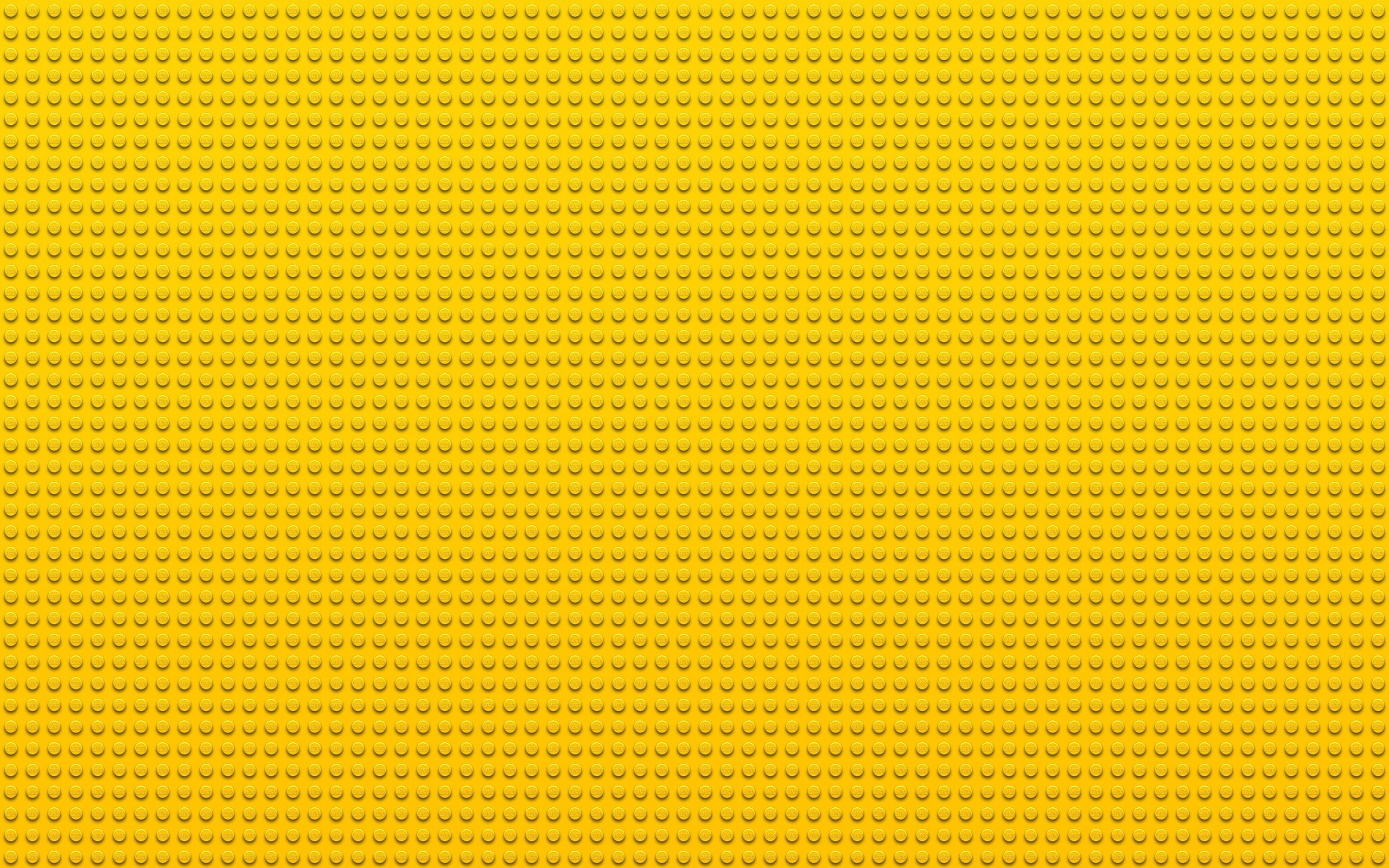 points, lego, circles, 2K, yellow, HD Wallpaper