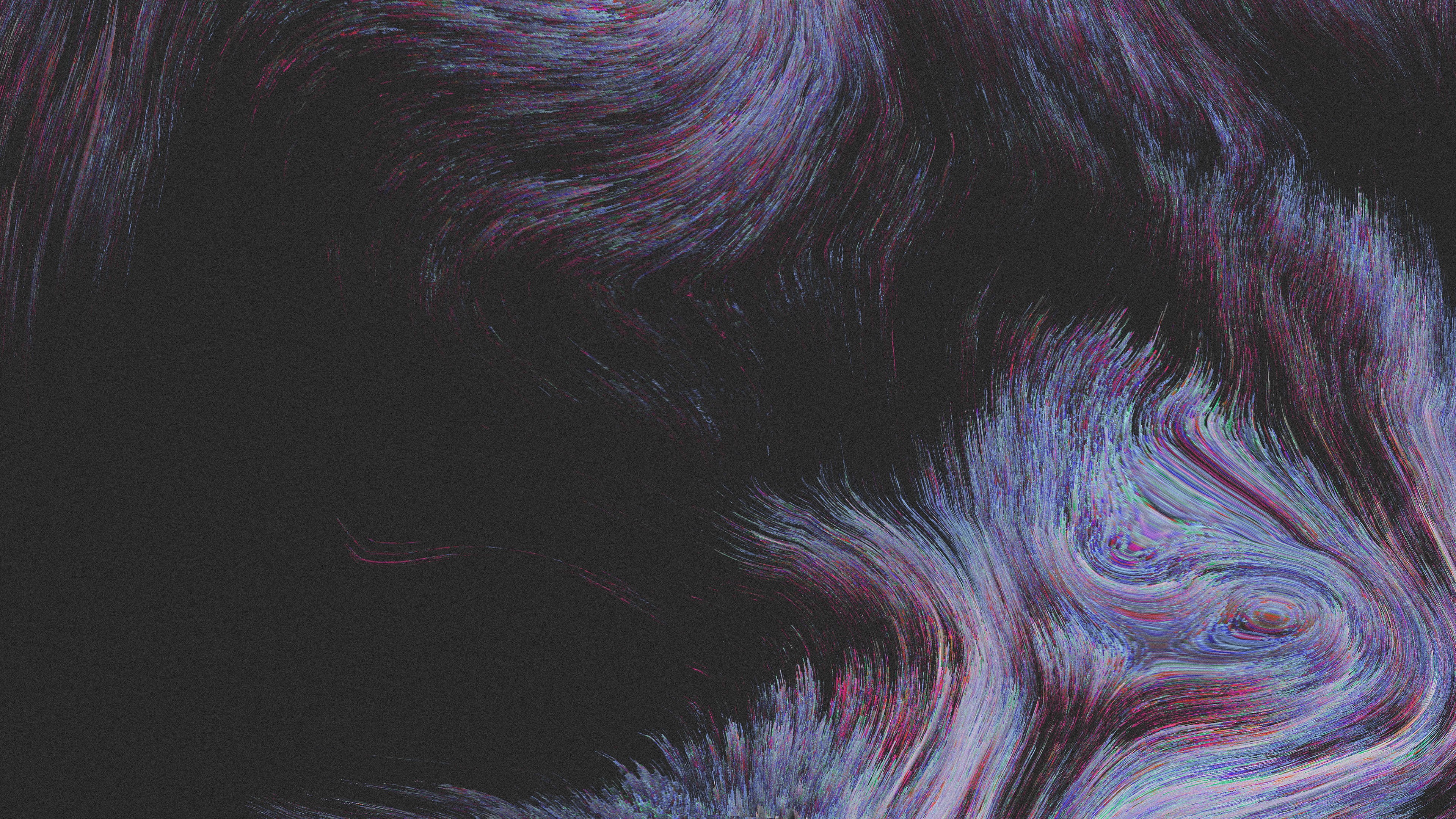 abstract, lines, simple, 4K, pixel sorting, Aeforia, colorful, HD Wallpaper