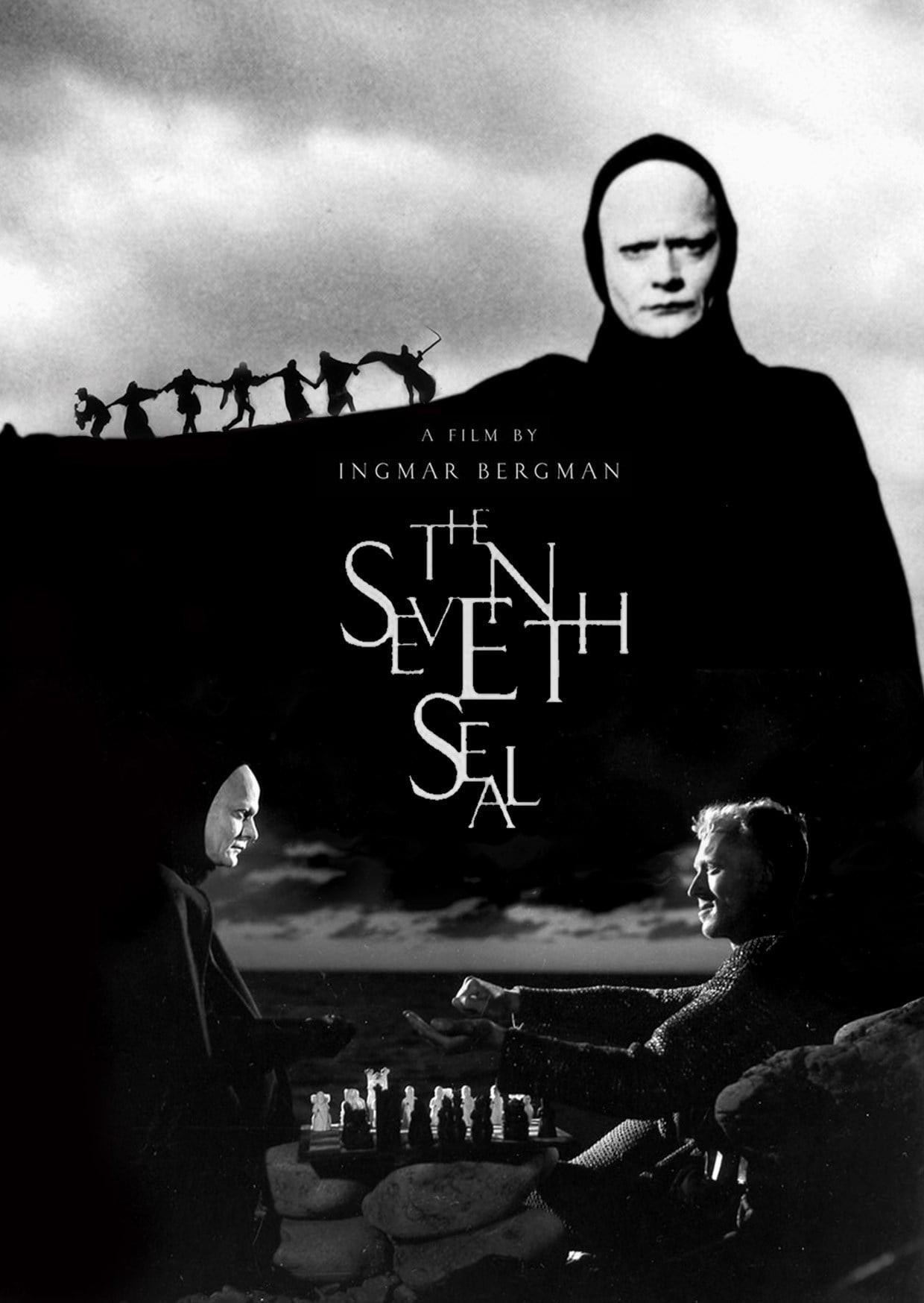 720P, Ingrid Bergman, The Seventh Seal, movie poster, Phone HD Wallpaper