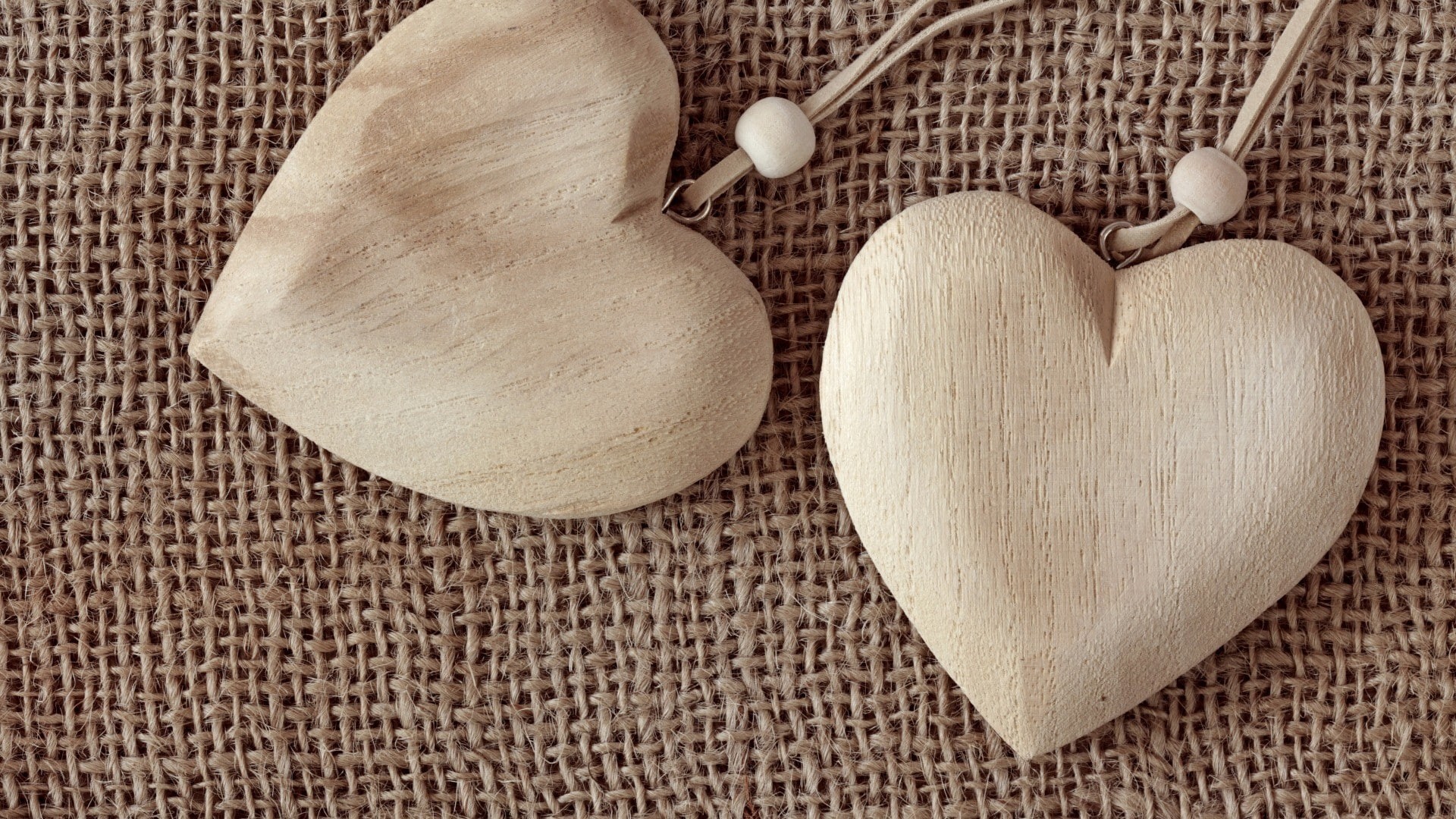 close-up, spoon, wooden spoon, indoors, textured, wood - material, 1080P, still life, pattern, kitchen utensil, heart, emotion, positive emotion, directly above, HD Wallpaper