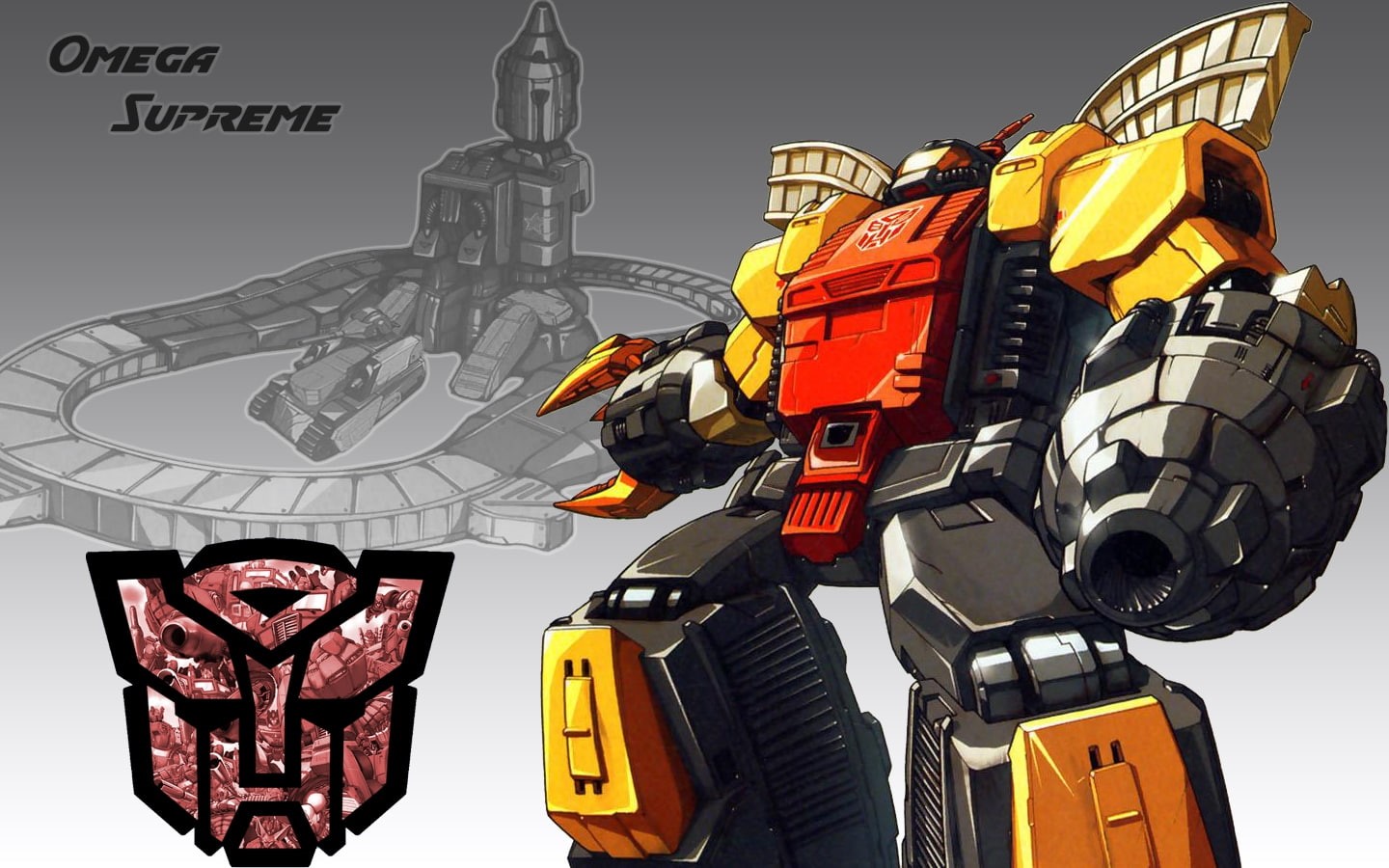 anime, Supreme, art, Transformers, omega, Autobots, hd, 720P, HD Wallpaper