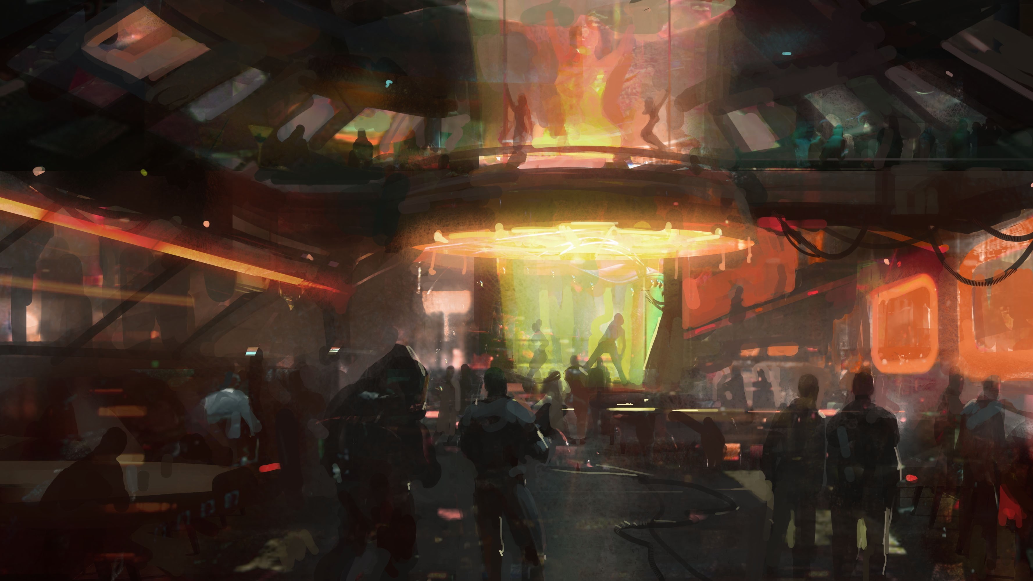 futuristic, 2K, Mass Effect 2, video games, Omega, Mass Effect 3, HD Wallpaper