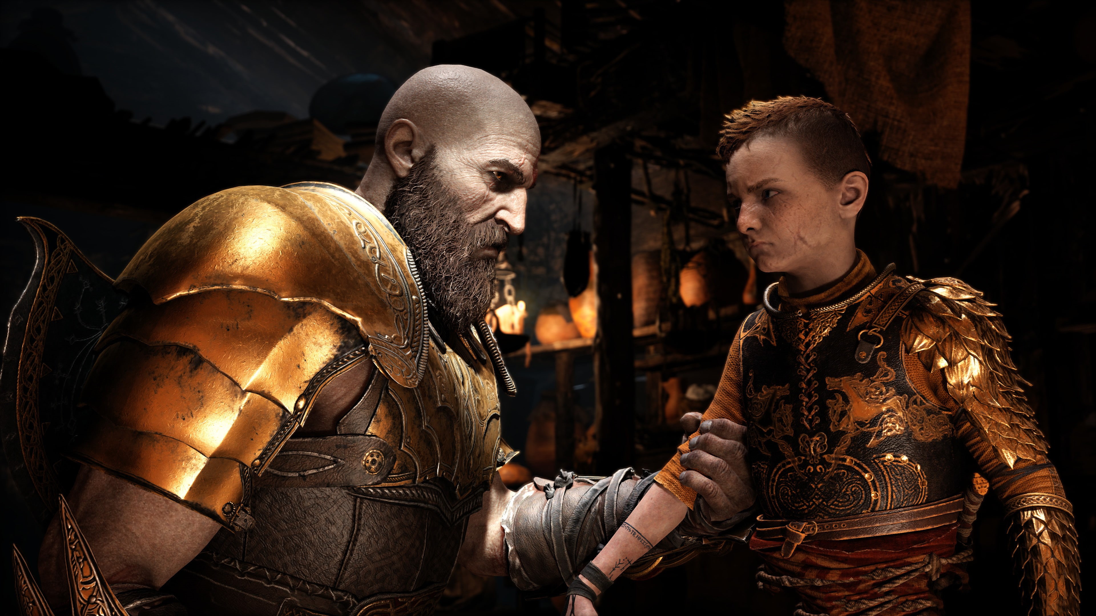 4k, 4K, god of war 4, god of war, hd, games, kratos, ps games, HD Wallpaper