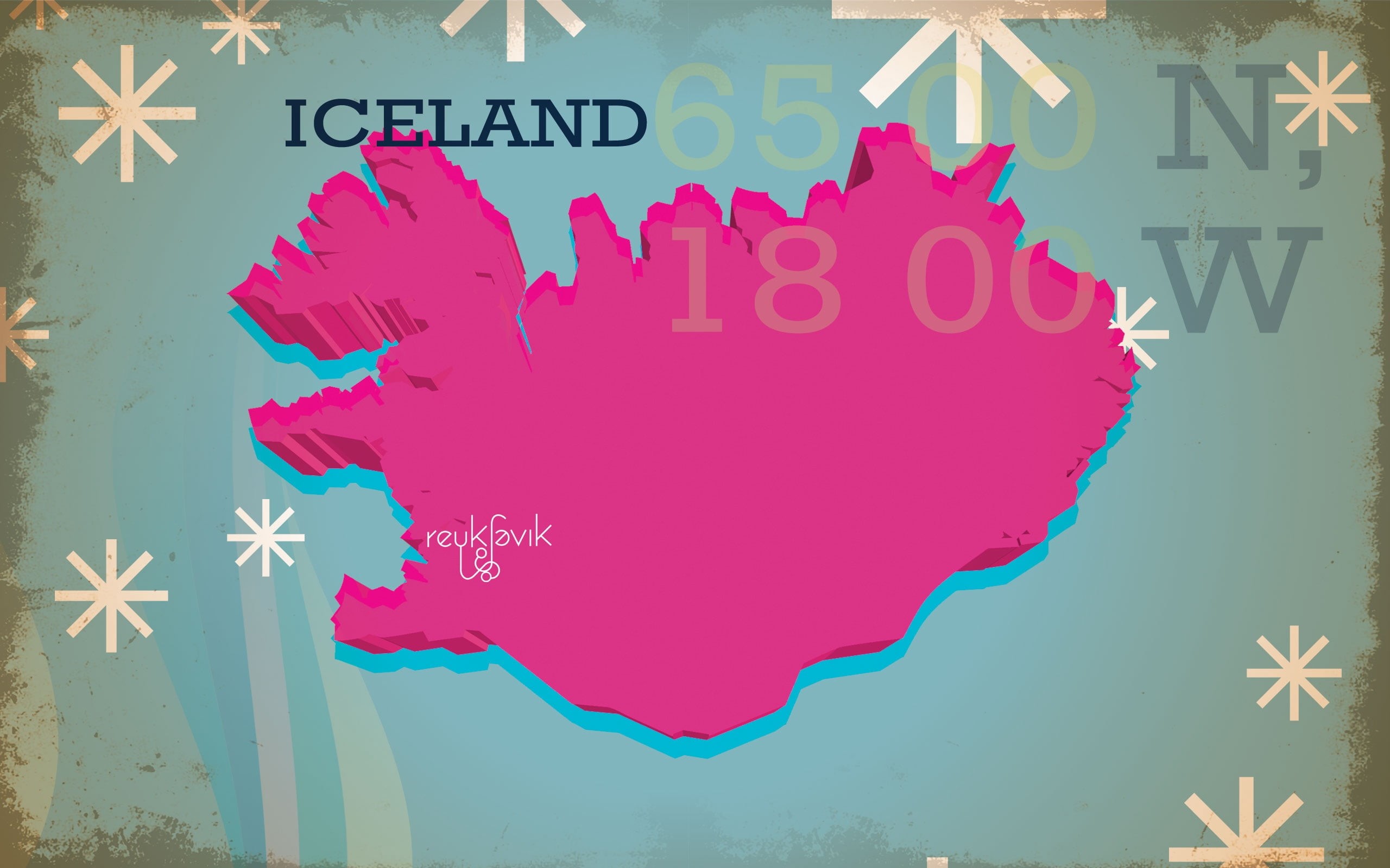 computer Graphic, island, indoors, light, blue, cold temperature, textured, vector, politics, art and craft, unity, no people, shape, dirty, pink, western script, HD Wallpaper