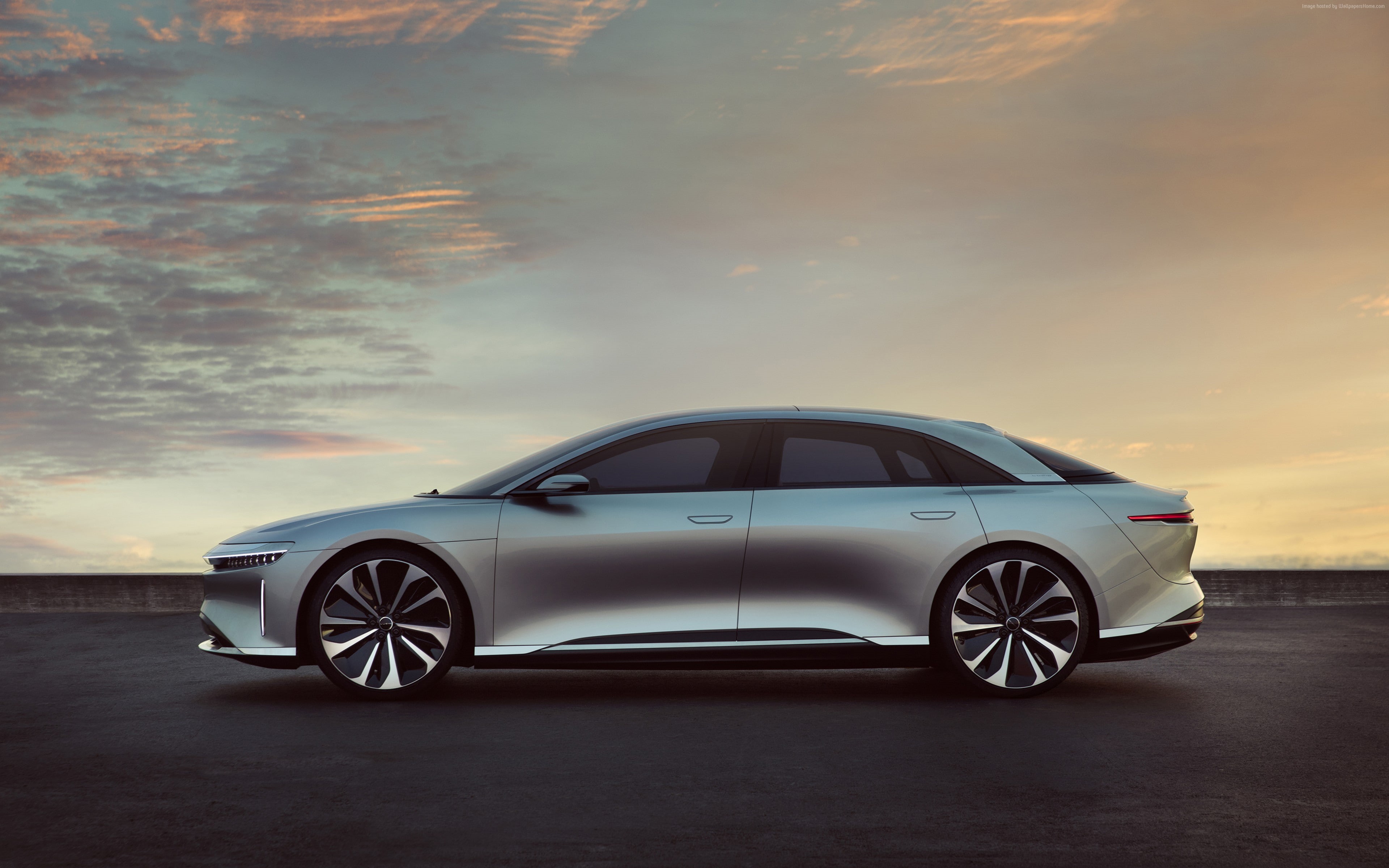 Lucid Air, 4k, electric cars, 4K, HD Wallpaper