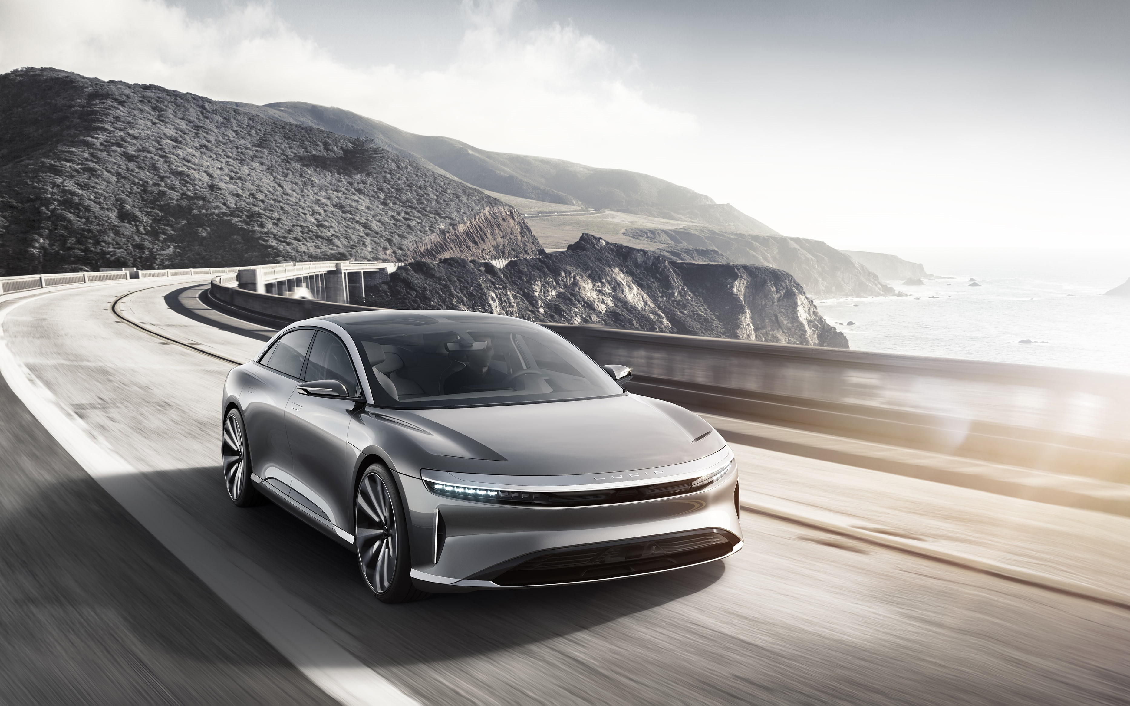 Luxury, 2K, Car, Lucid, Electric, k, Air, HD Wallpaper