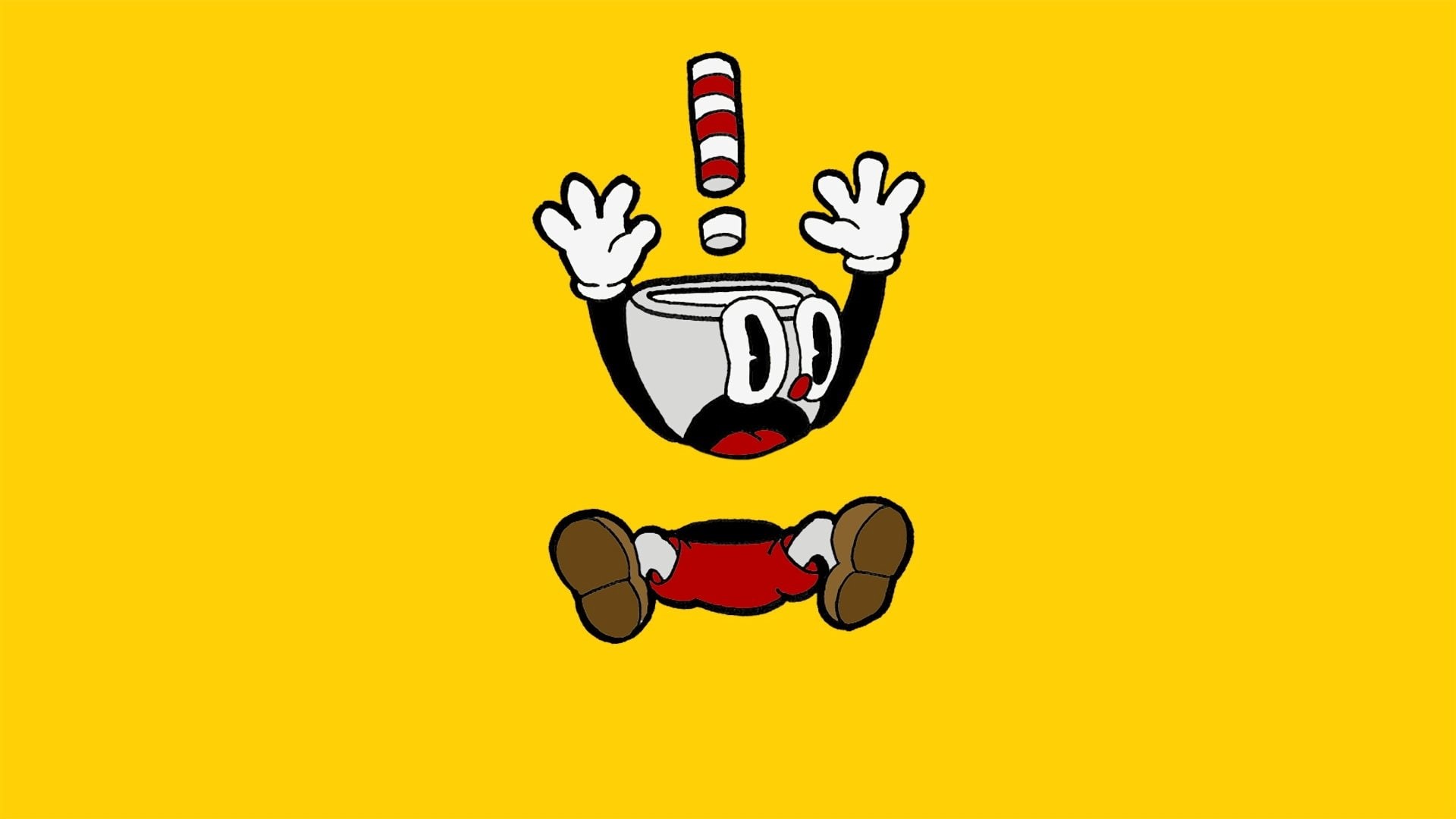 1080P, Video Game, Cuphead, Mugman (Cuphead), HD Wallpaper
