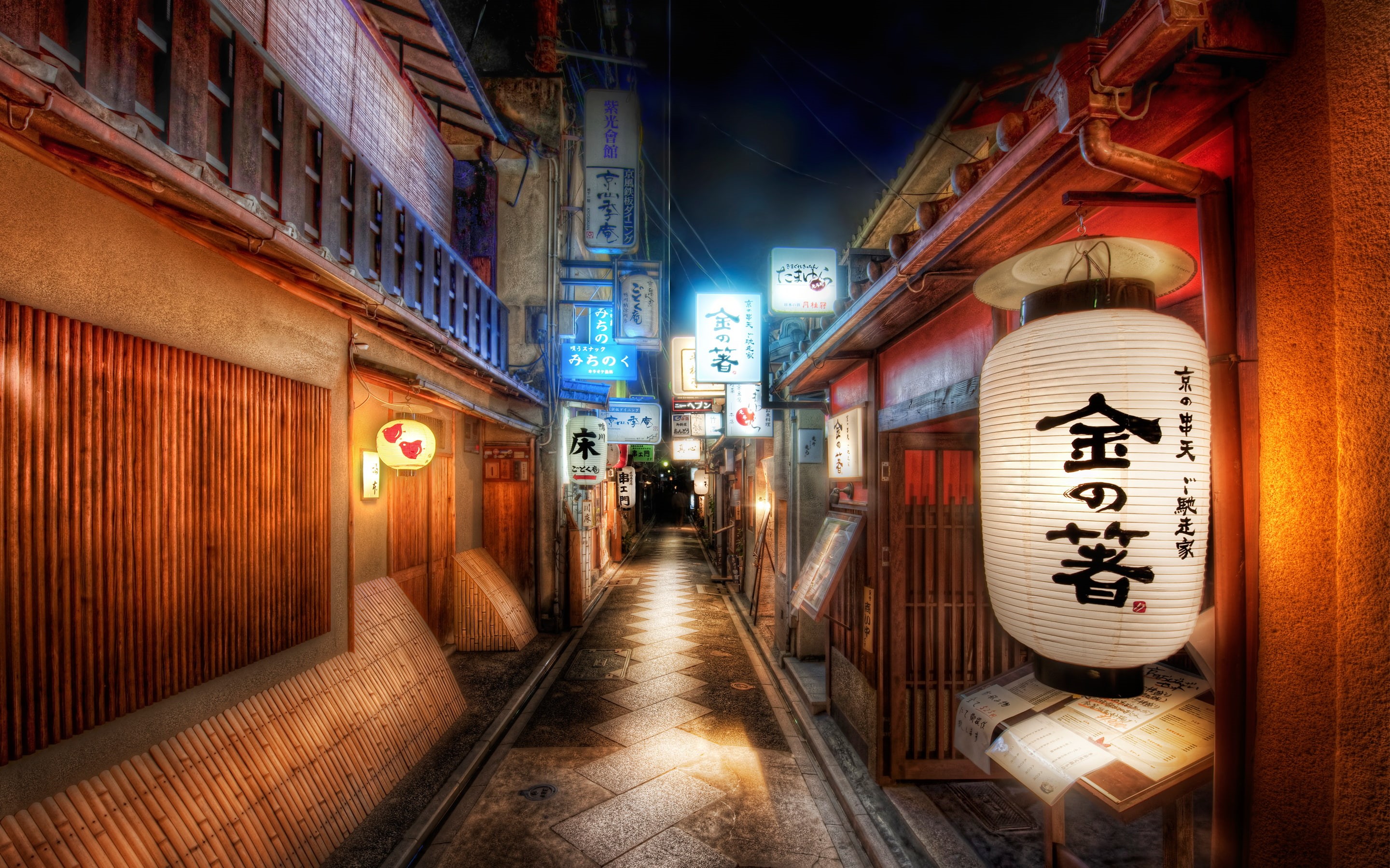 hdr, 2K, chinatown, japan, HD Wallpaper