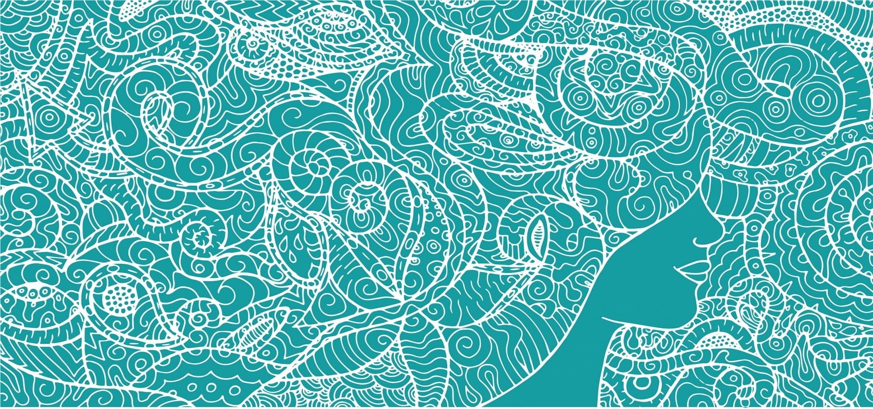 repetition, white, no people, science, creativity, art and craft, close-up, face, women, 720P, indoors, floral pattern, rag, turquoise, abstract, full frame, HD Wallpaper