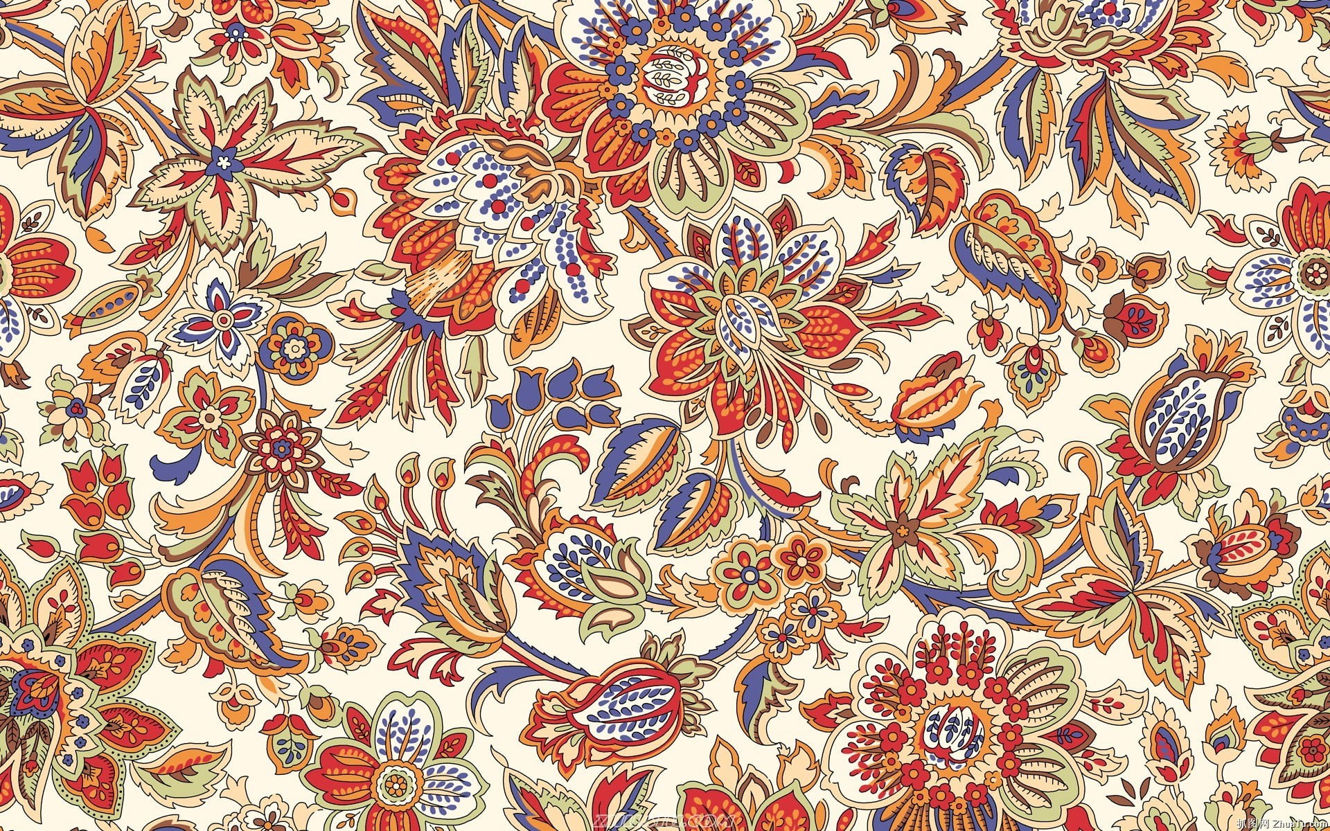 vector, fashion, indoors, backdrop, illustration, flowers, ornate, luxury, craft, red, rag, full frame, paisley Pattern, design, textile, snack, multi Colored, HD Wallpaper