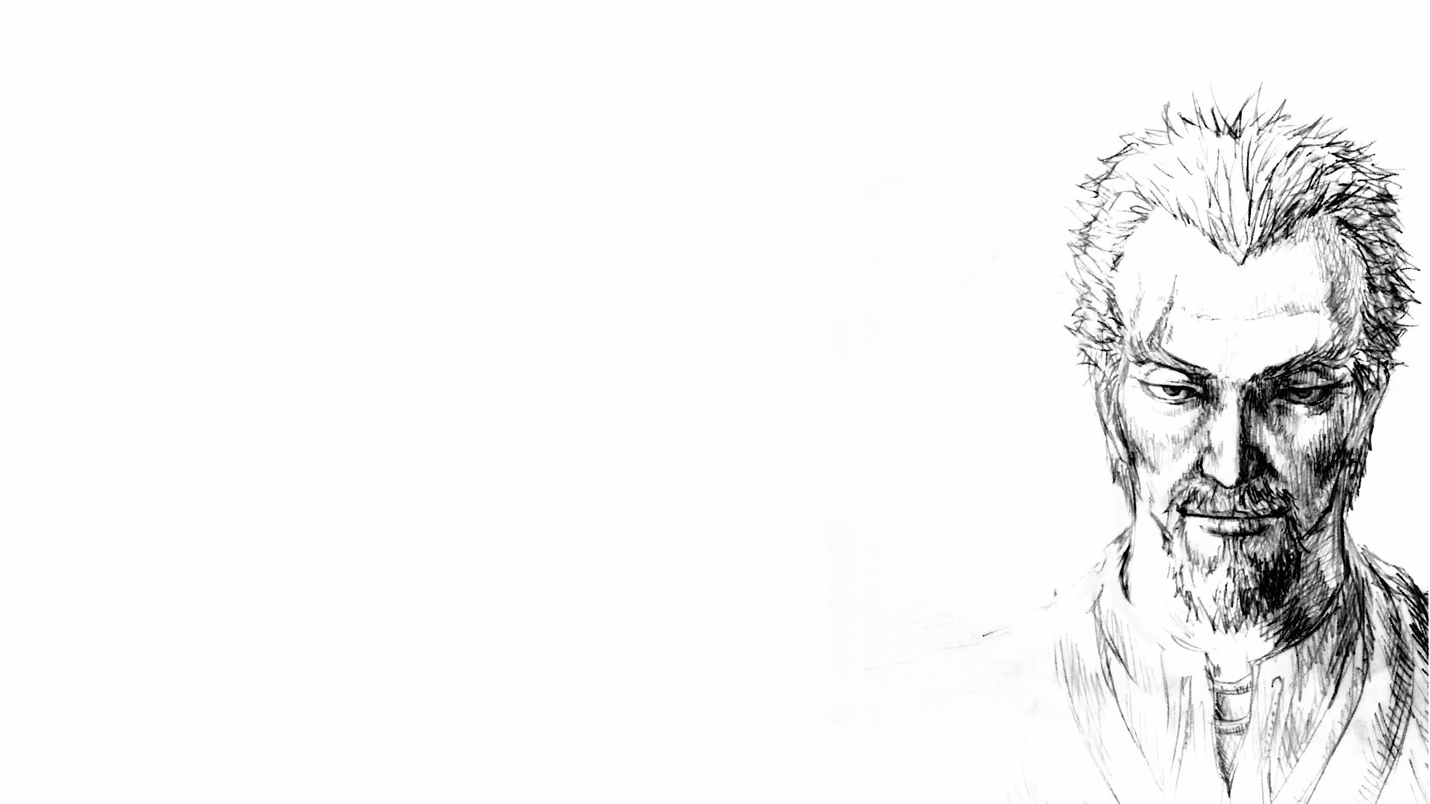 2K, Vinland Saga, Askeladd, pencil drawing, HD Wallpaper