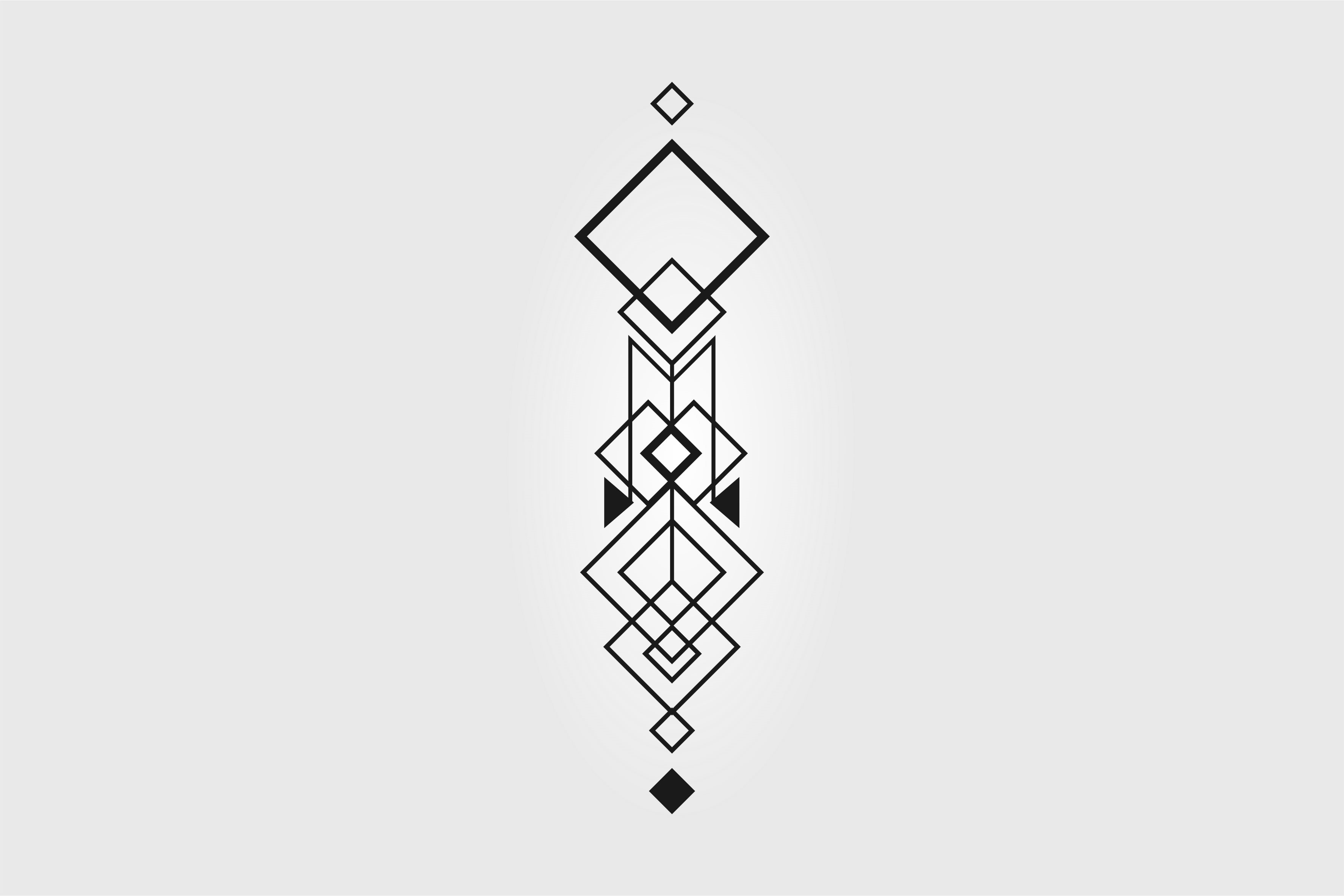design, geometric shape, white color, plan, minimalism, drawing - art product, illustration, black, pencil, paper, sketch, simplicity, silhouette, logo, HD Wallpaper