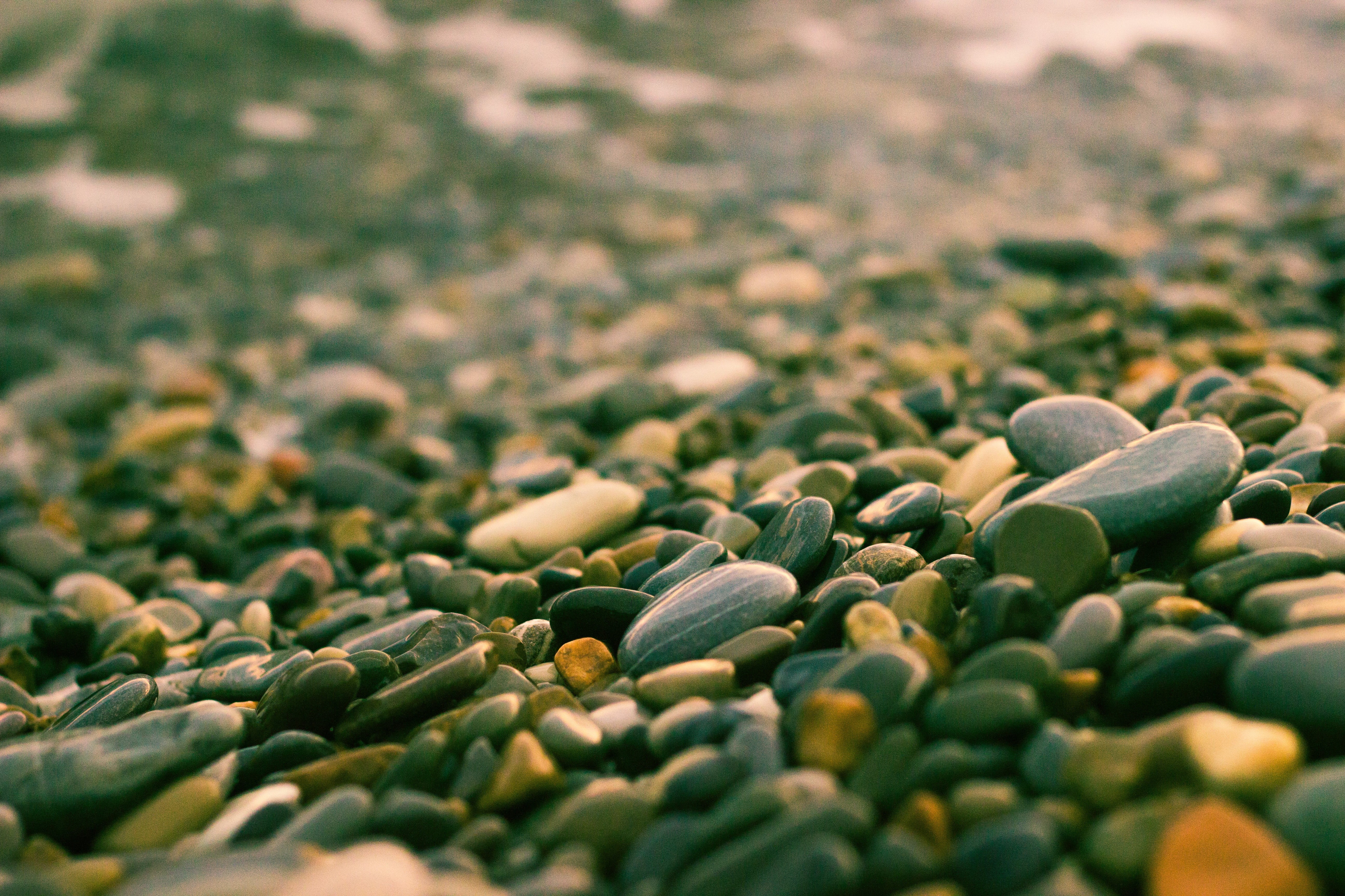 food, still life, food and drink, 5K, no people, rock, pebbles, pebble, stone - object, high angle view, outdoors, healthy eating, selective focus, pile, HD Wallpaper