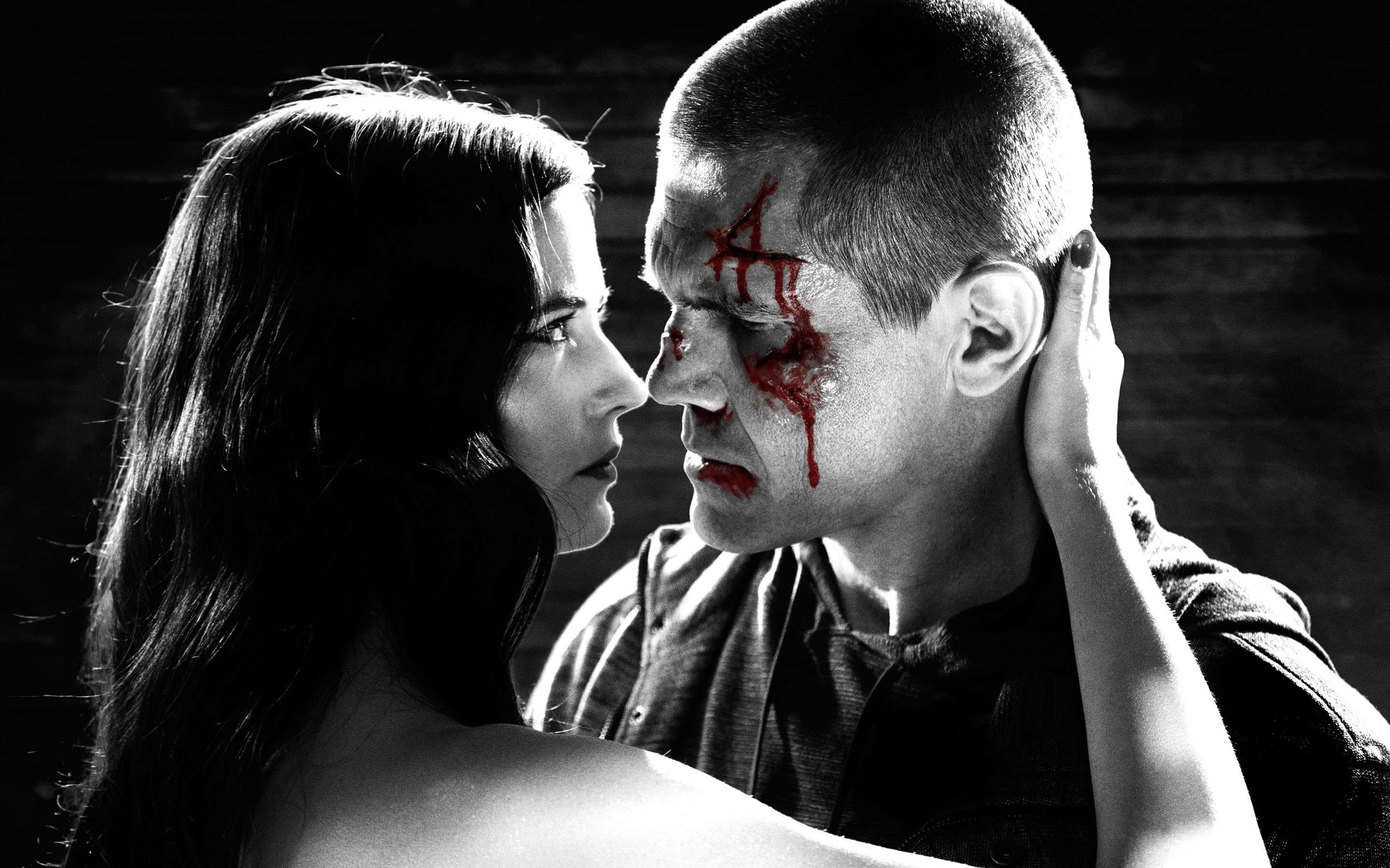 illustration, dame, blood, city, showing, 2K, sin, kill, man, HD Wallpaper