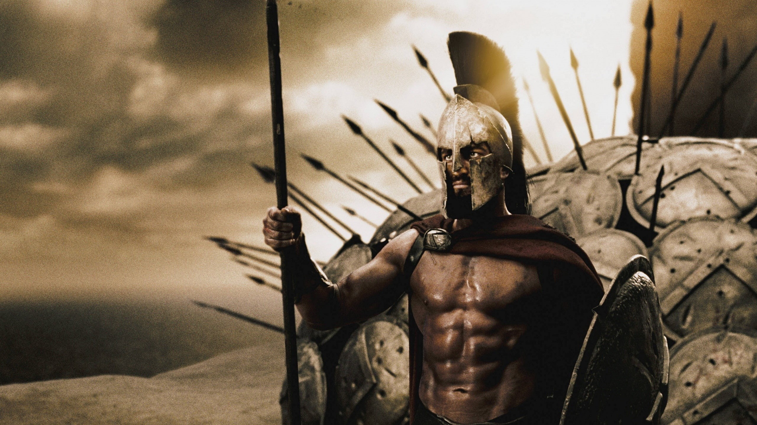 2K, 300, 4K, leonidas, 2560x1440, screensaver, Spartans, moveis, HD Wallpaper