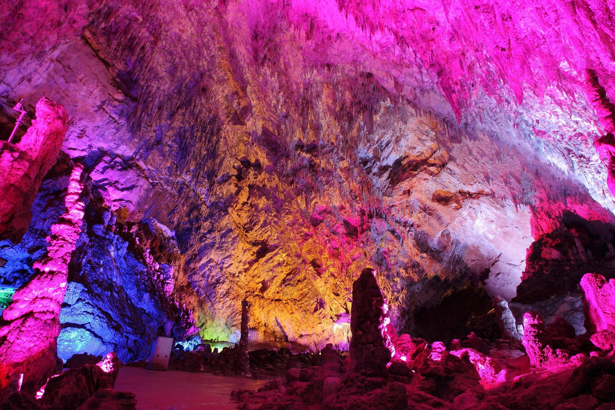 sous, stalagmites, entrance, terre, cave, 1080P, land, grotto, HD Wallpaper
